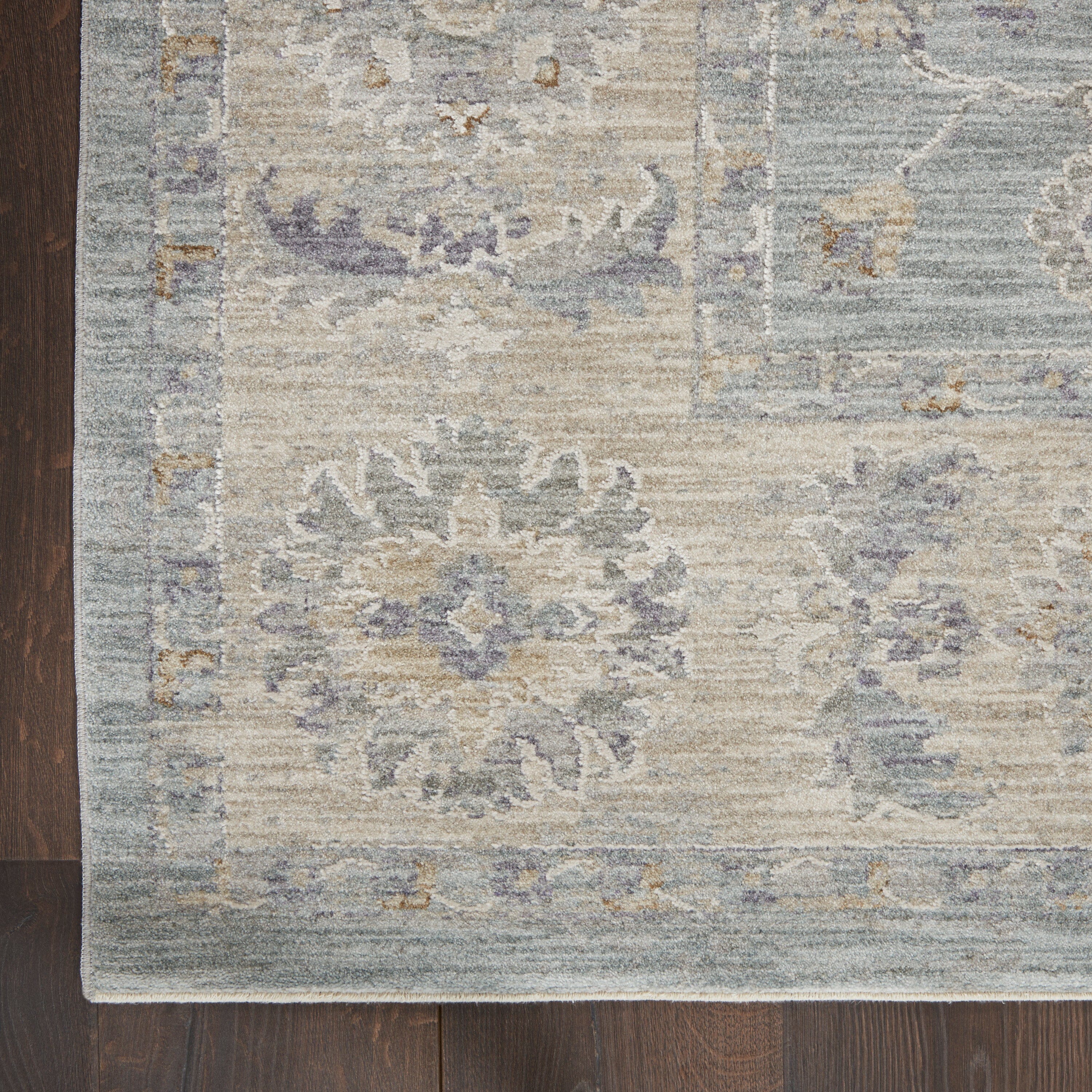 Nourison Infinite 3'11" x 5'11" Blue Vintage Indoor Rug Rug Nourison