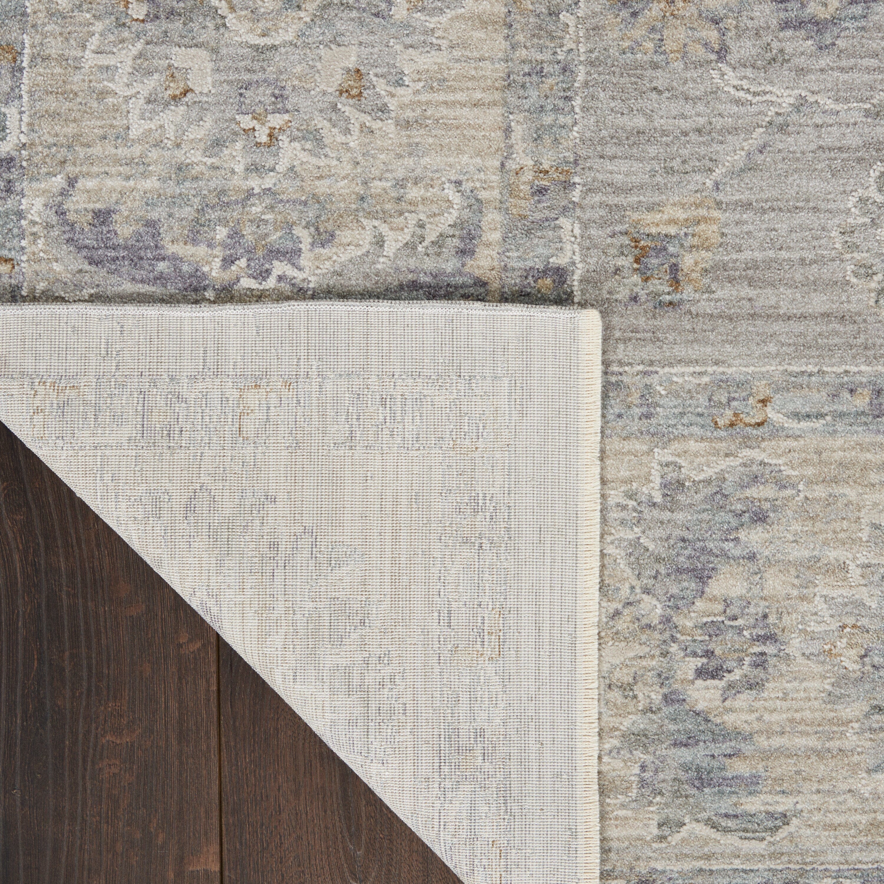 Nourison Infinite 3'11" x 5'11" Grey Vintage Indoor Rug Rug Nourison