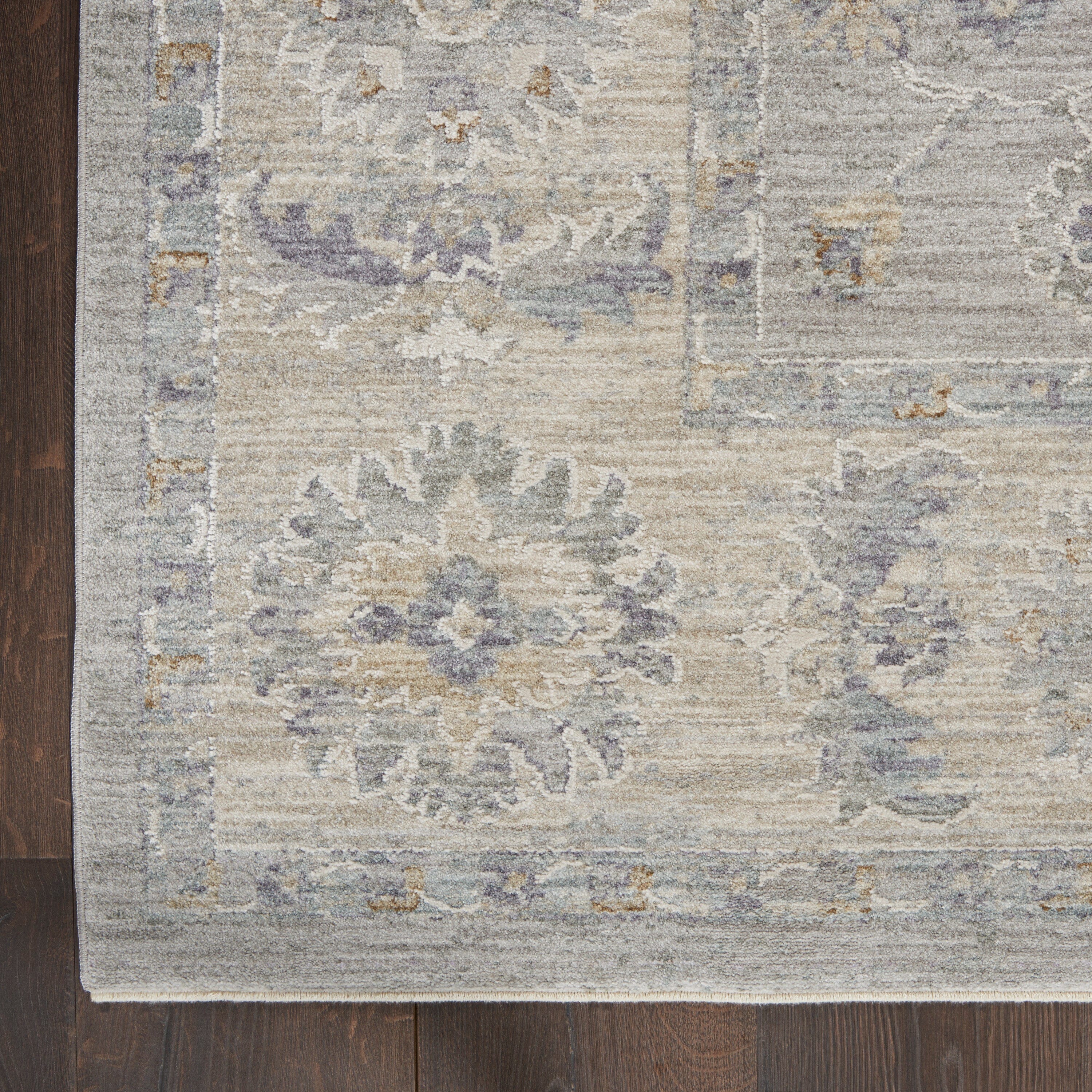 Nourison Infinite 3'11" x 5'11" Grey Vintage Indoor Rug Rug Nourison