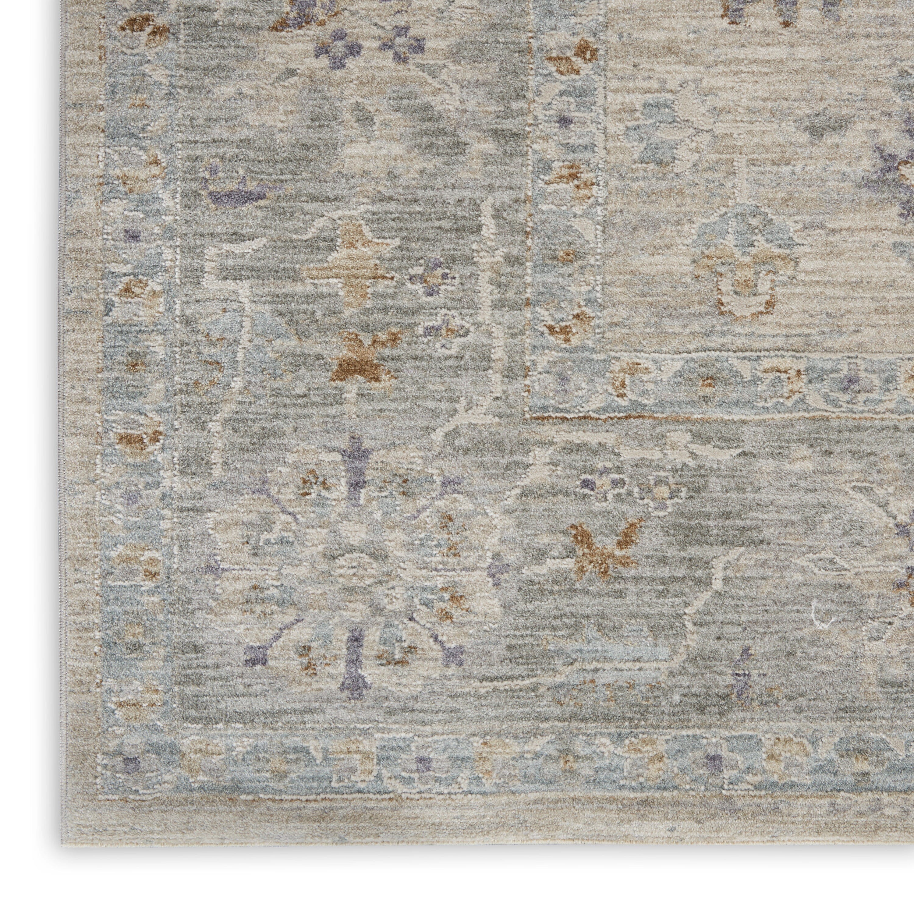 Nourison Infinite 3'11" x 5'11" Lt Grey Vintage Indoor Rug Rug Nourison