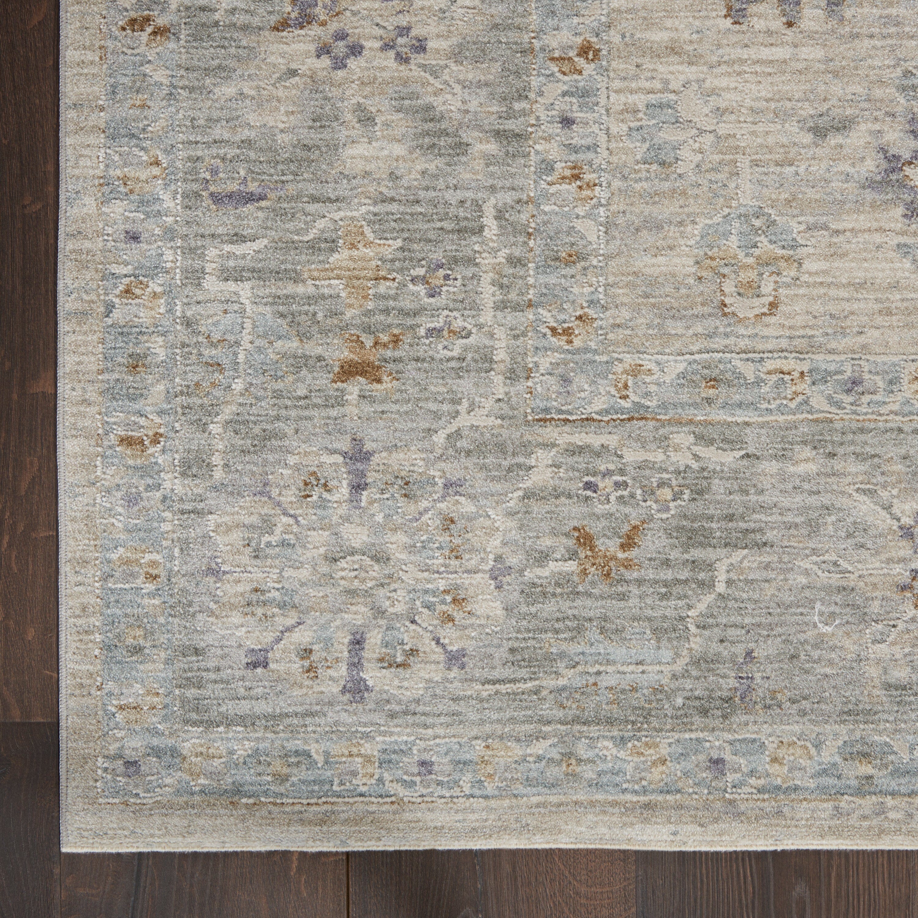 Nourison Infinite 3'11" x 5'11" Lt Grey Vintage Indoor Rug Rug Nourison