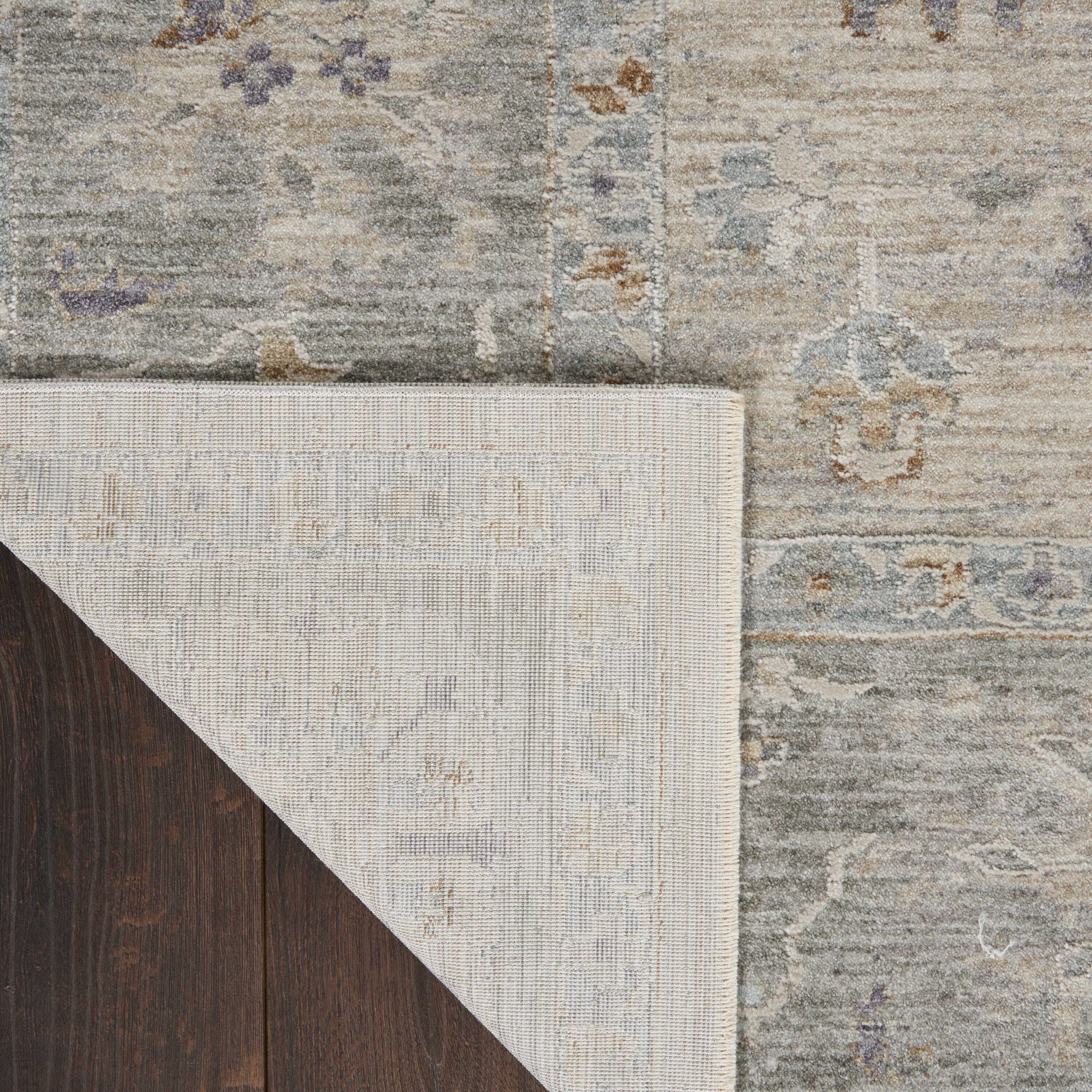 Nourison Infinite 3'11" x 5'11" Lt Grey Vintage Indoor Rug Rug Nourison