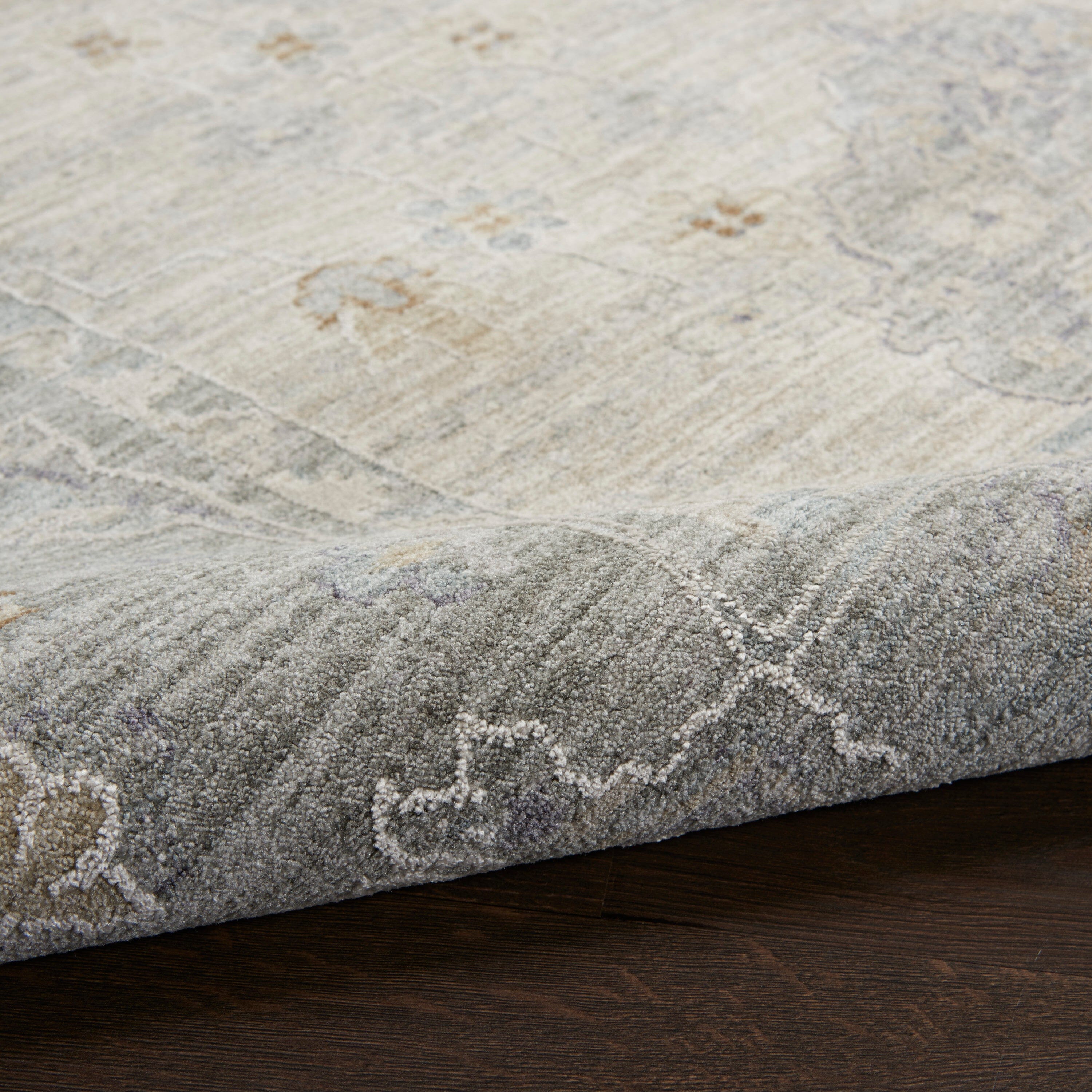 Nourison Infinite 7'10" x 10'4" Lt Grey Vintage Indoor Rug Rug Nourison