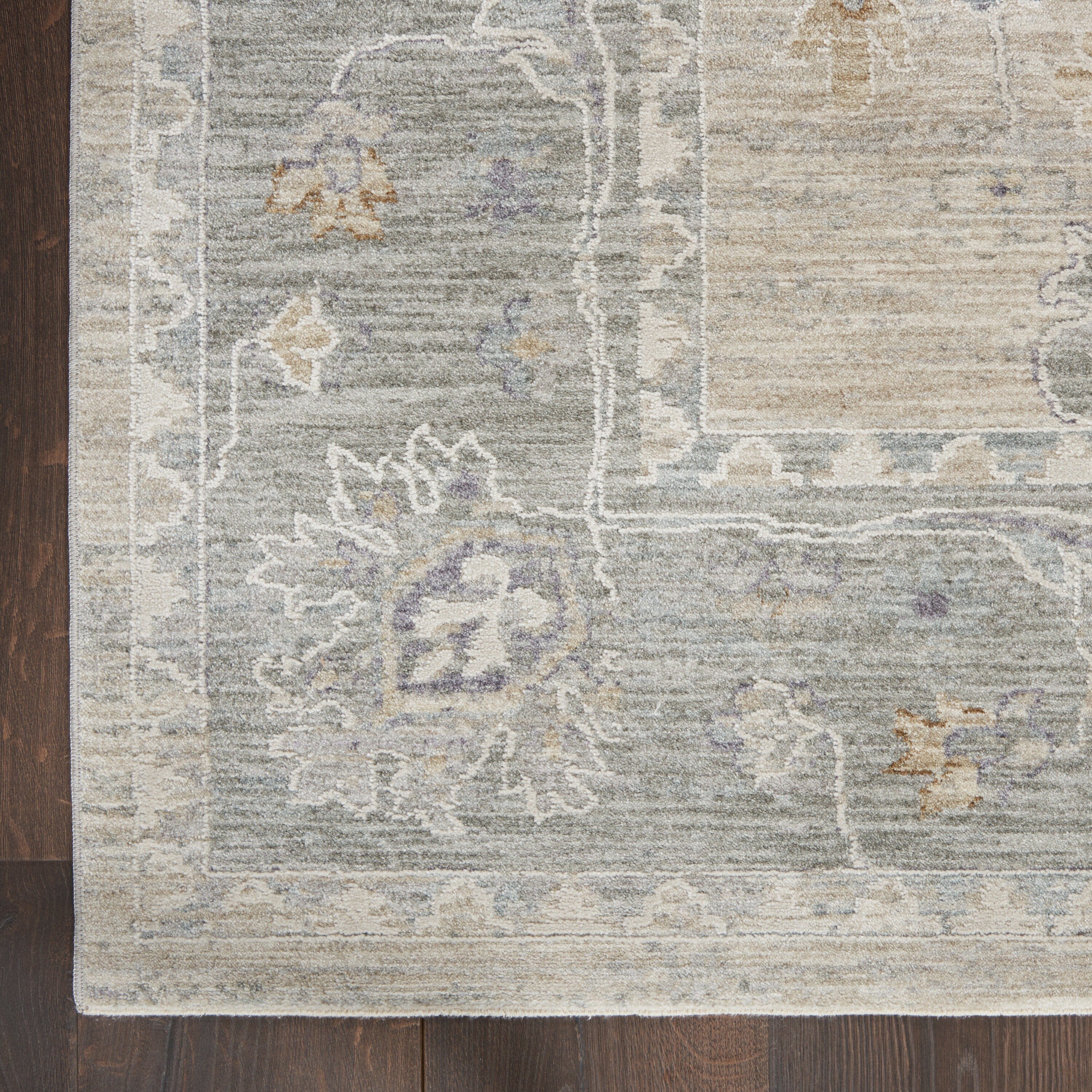Nourison Infinite 7'10" x 10'4" Lt Grey Vintage Indoor Rug Rug Nourison