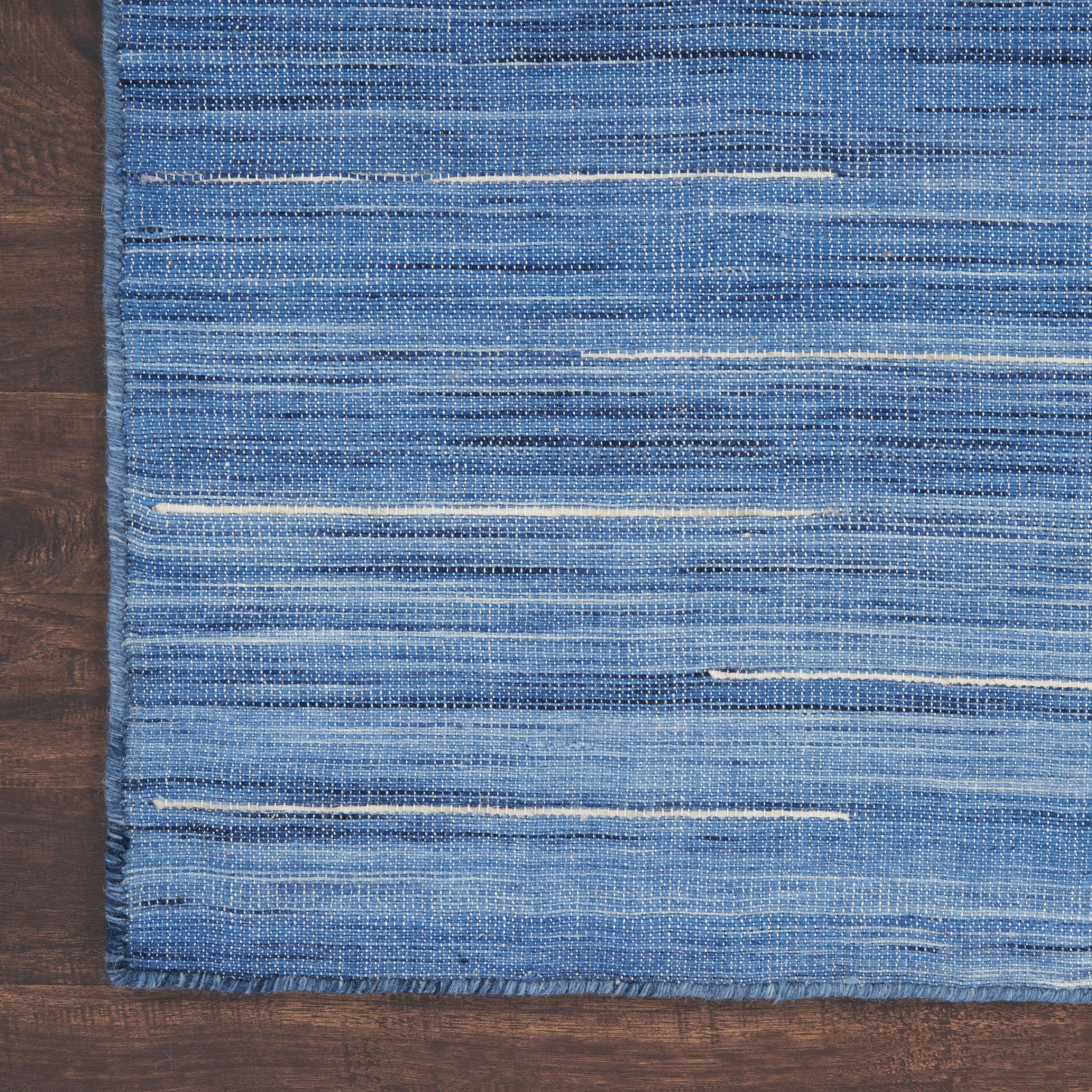 Nourison Interweave 10' x 14' Denim Modern Indoor Rug Rug Nourison