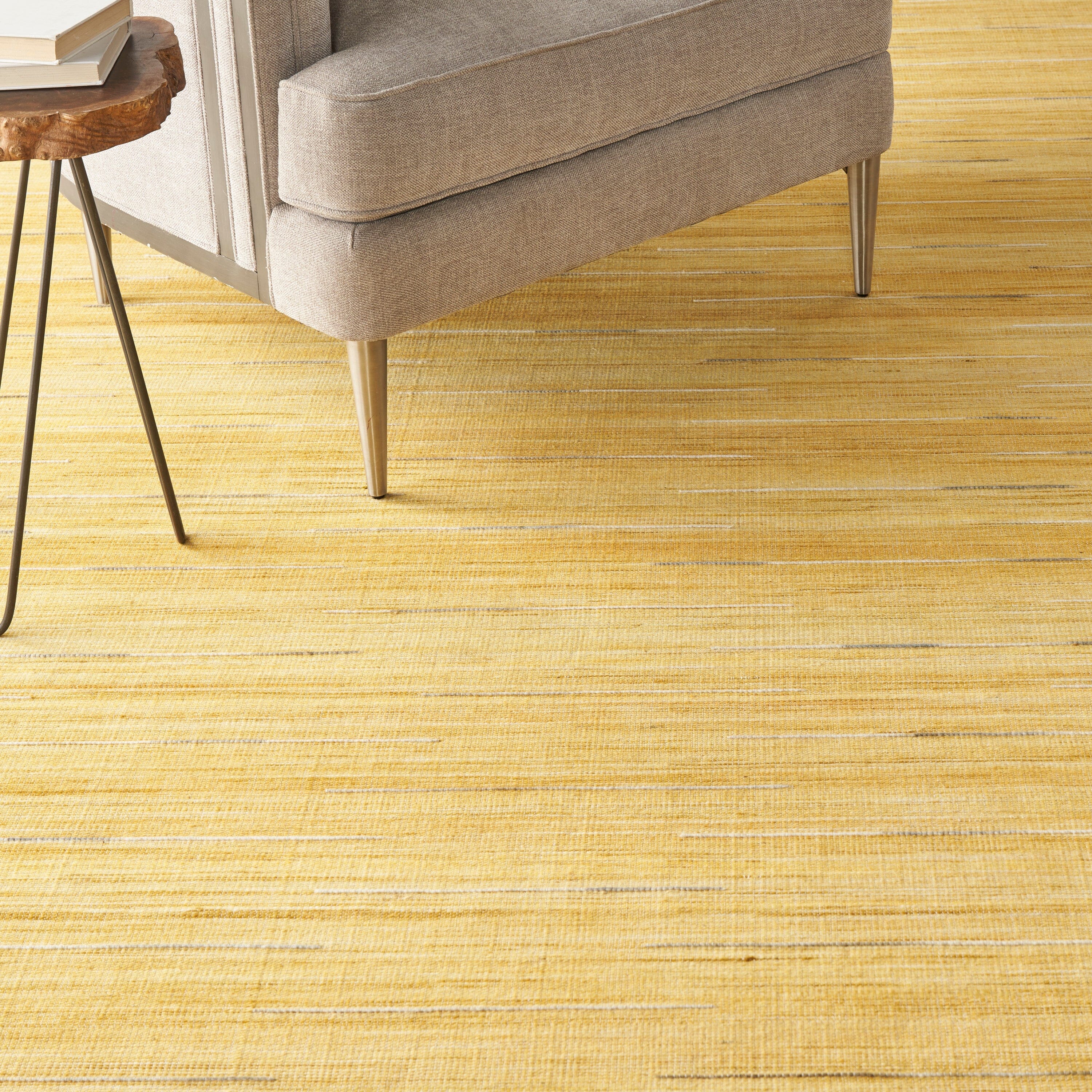 Nourison Interweave 10' x 14' Yellow Modern Indoor Rug Rug Nourison