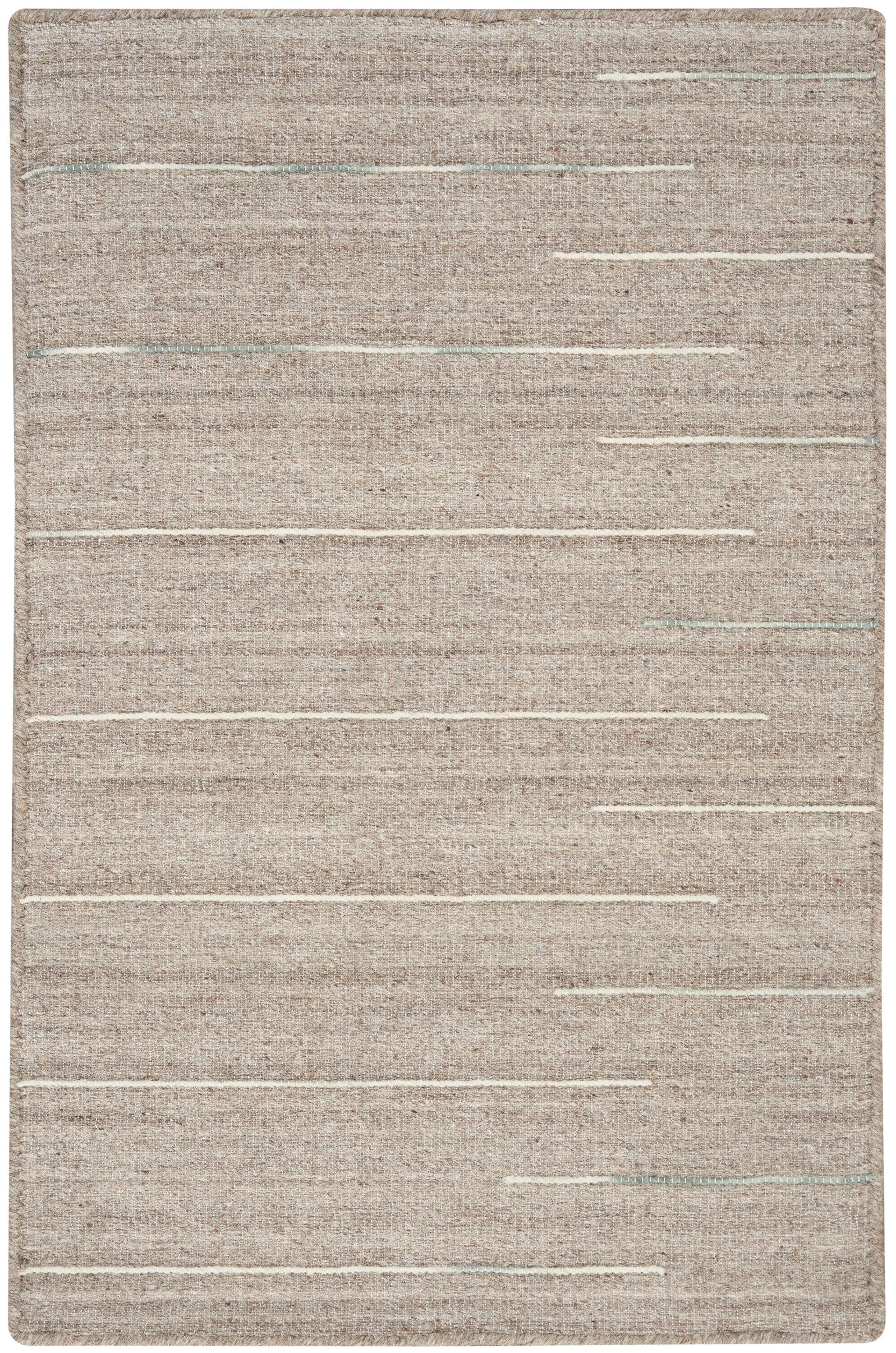 Nourison Interweave 2' x 3' Grey Modern Indoor Rug Rug Nourison