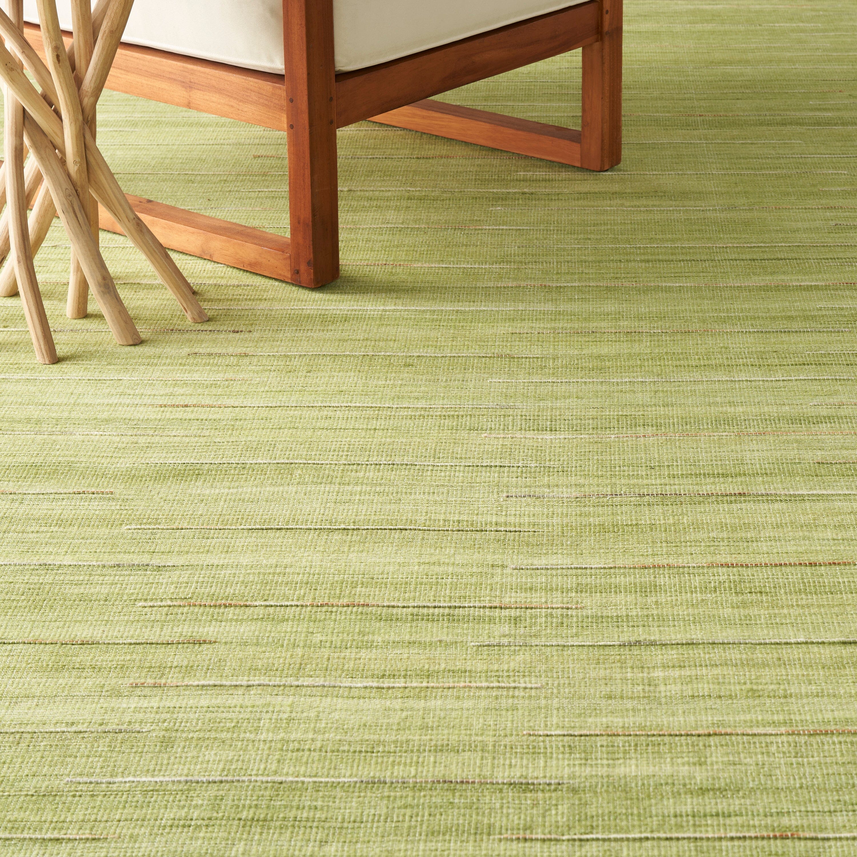 Nourison Interweave 8' x 10' Green Modern Indoor Rug Rug Nourison