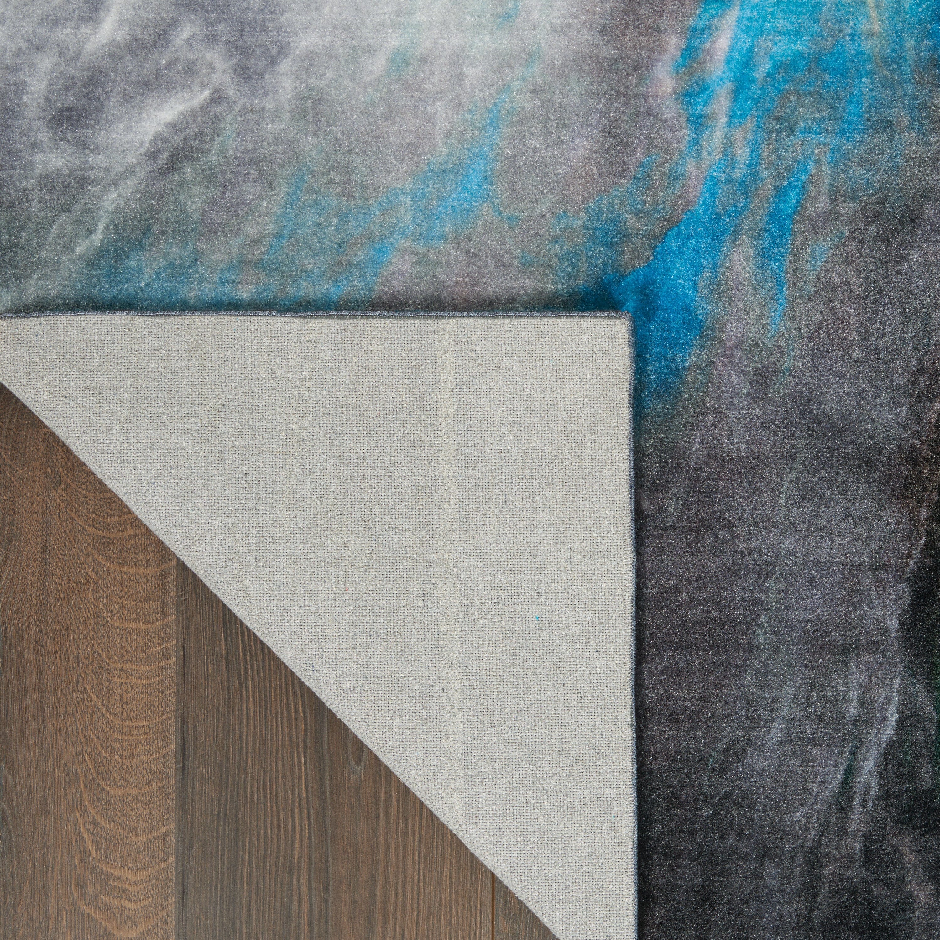 Nourison Le Reve 5'3" x 7'3" Charcoal/Multicolor Modern Indoor Rug Rug Nourison