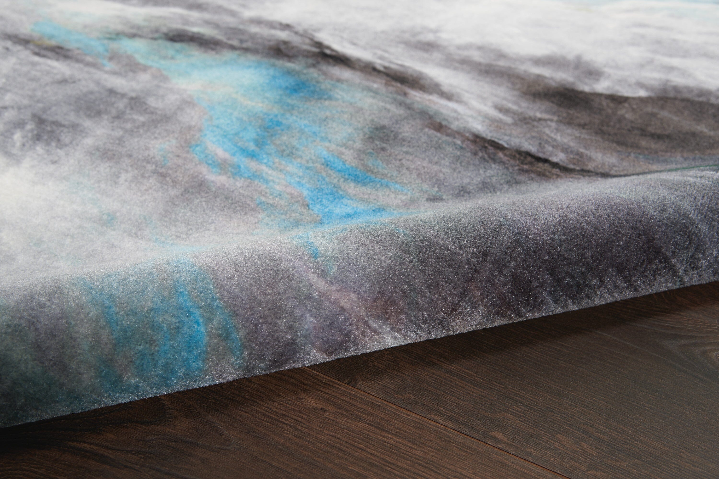 Nourison Le Reve 5'3" x 7'3" Charcoal/Multicolor Modern Indoor Rug Rug Nourison