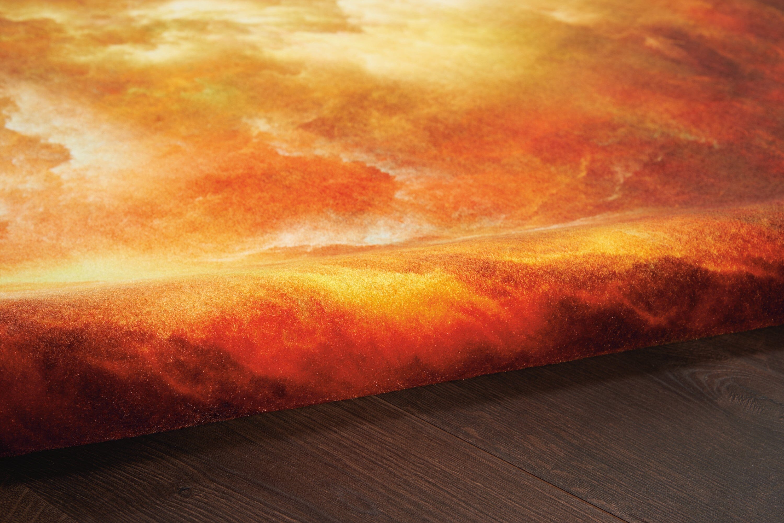 Nourison Le Reve 9' x 12' Red/Multicolor Modern Indoor Rug Rug Nourison