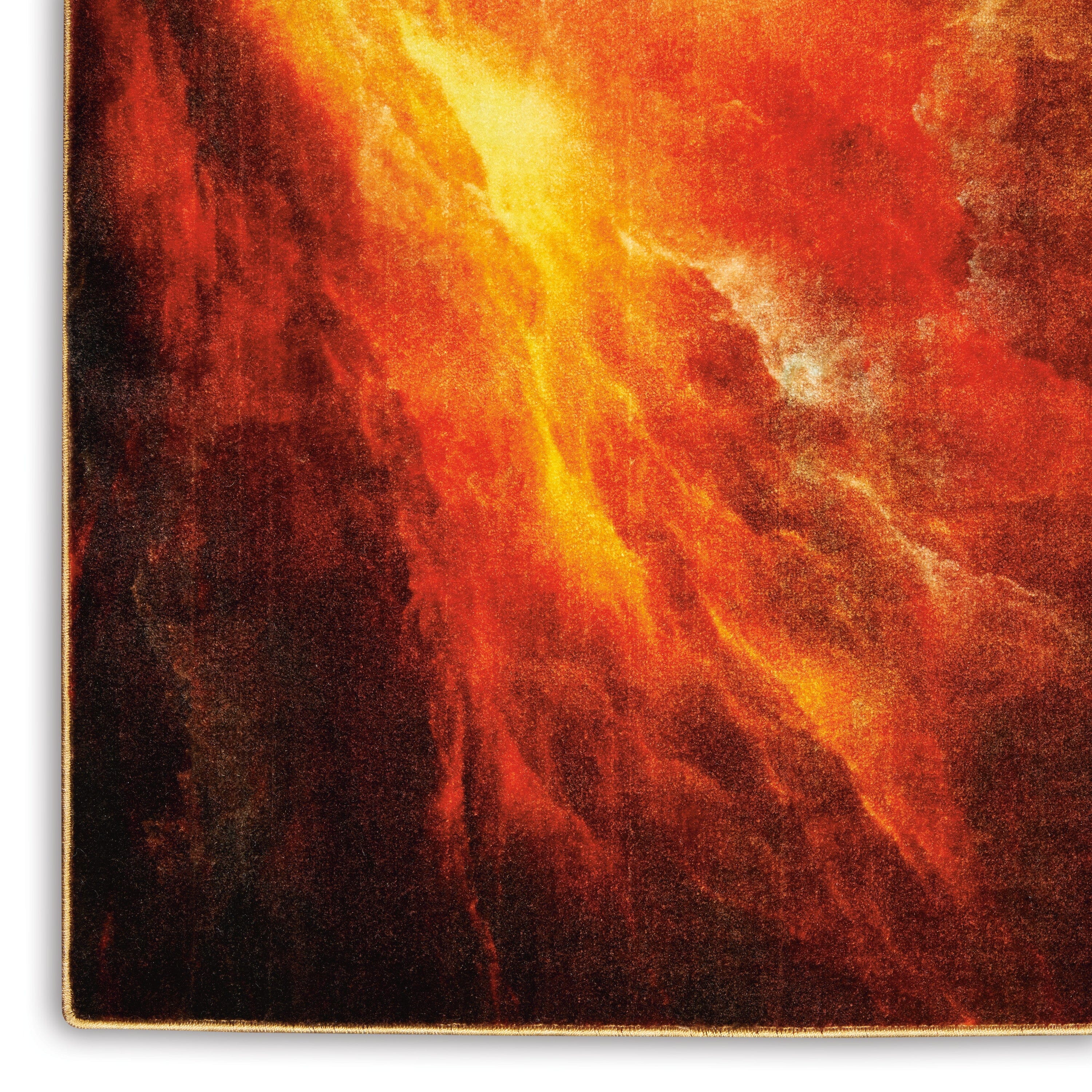 Nourison Le Reve 9' x 12' Red/Multicolor Modern Indoor Rug Rug Nourison