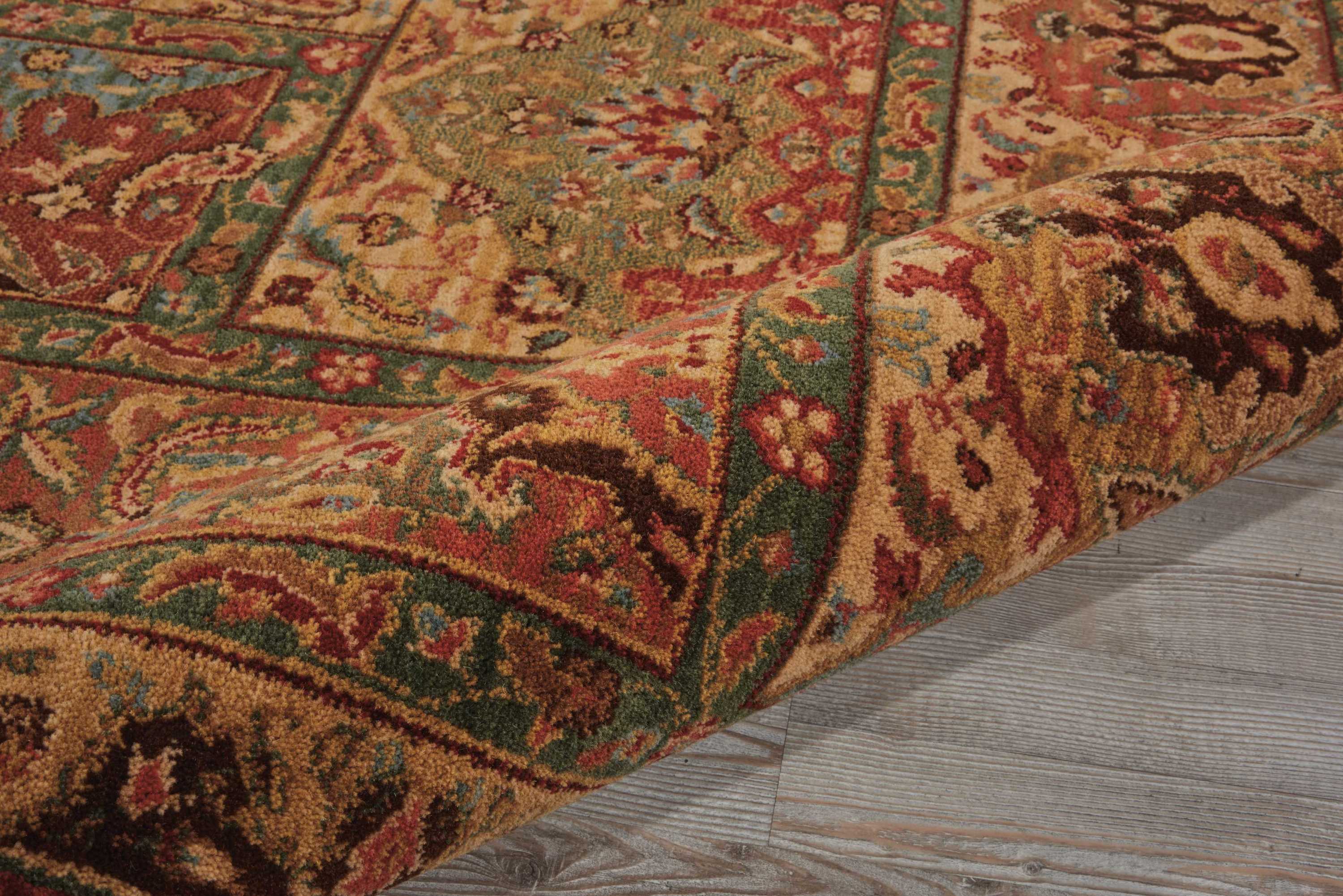 Nourison Living Treasures 8'3" x 11'3" Multicolor Traditional Indoor Rug Rug Nourison