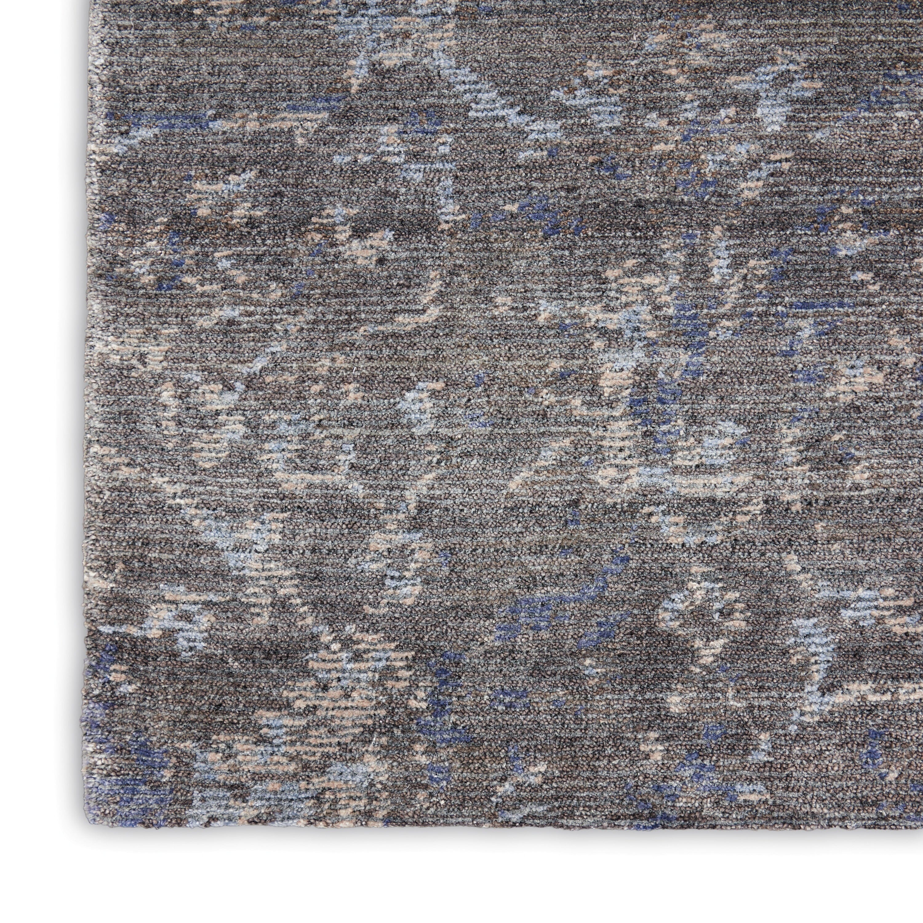 Nourison Lucent 2'3" x 8' Coal Vintage Indoor Rug Rug Nourison