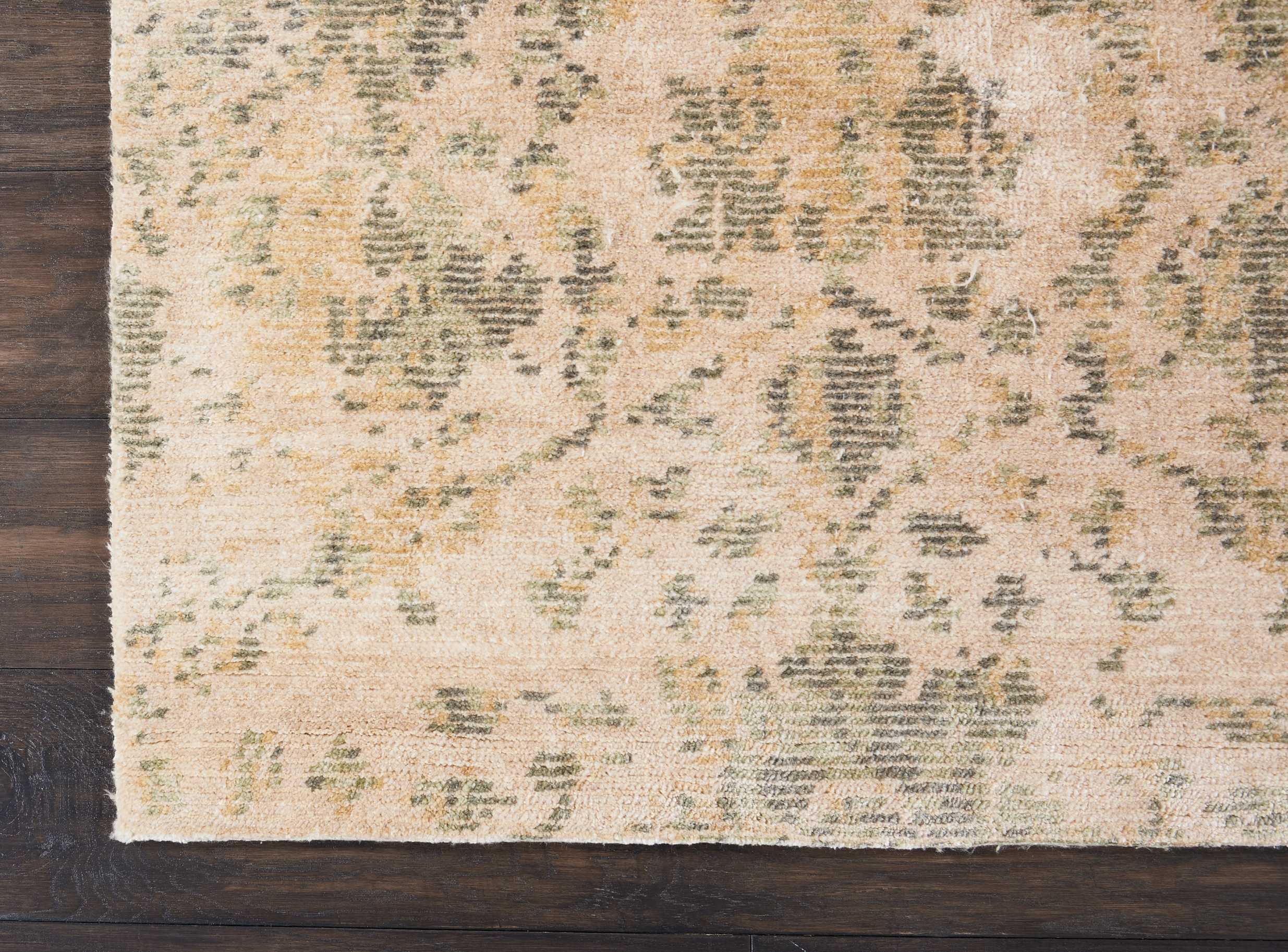 Nourison Lucent 2'3" x 8' Pearl Vintage Indoor Rug Rug Nourison