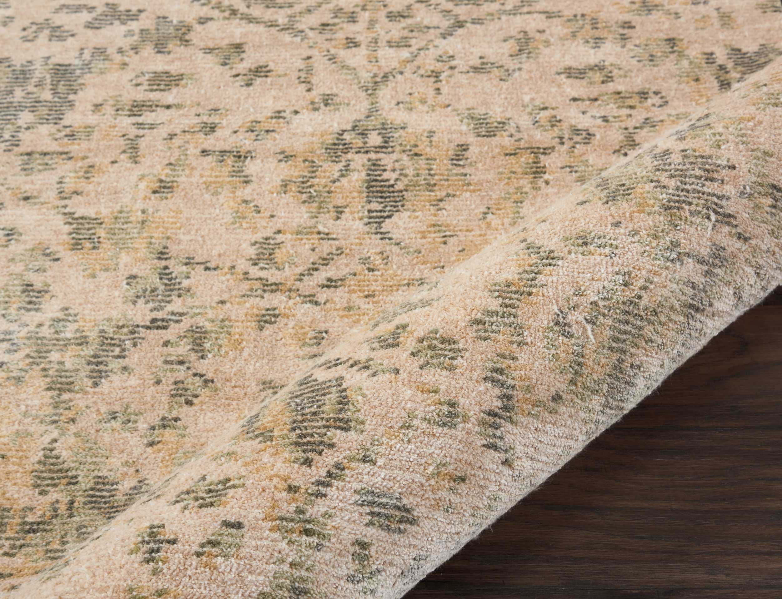 Nourison Lucent 2'3" x 8' Pearl Vintage Indoor Rug Rug Nourison