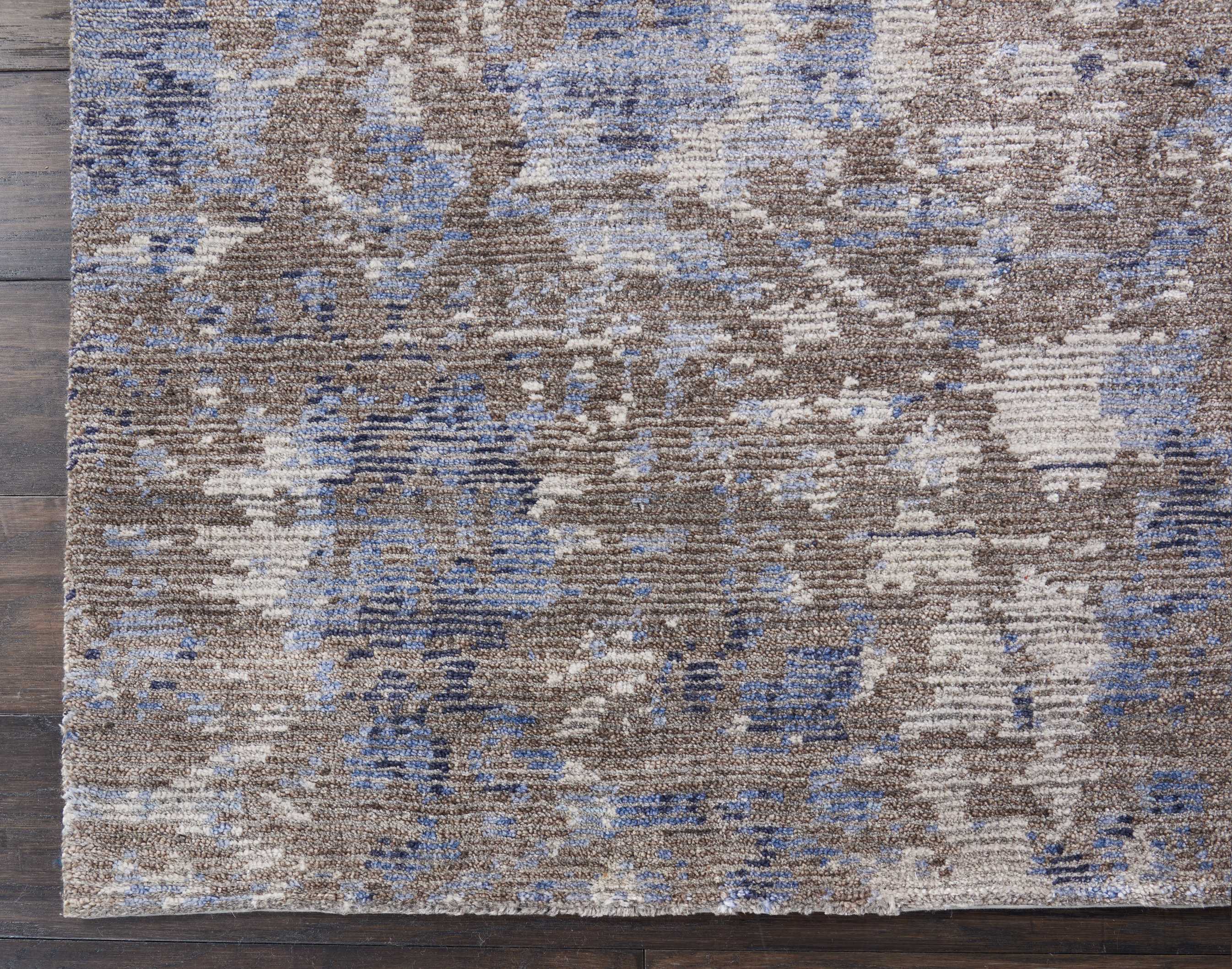 Nourison Lucent 5'6" x 7'6" Dove Vintage Indoor Rug Rug Nourison