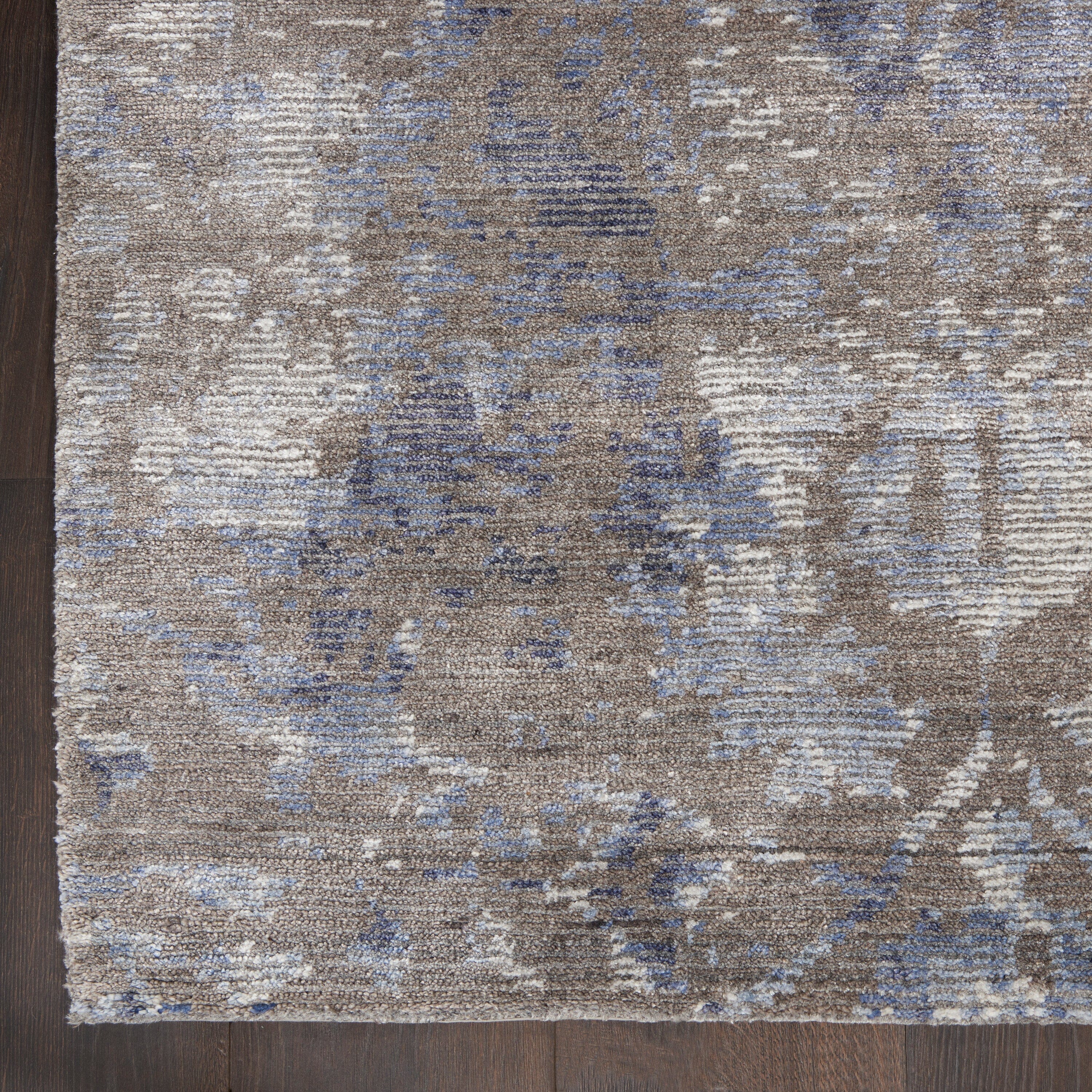 Nourison Lucent 7'9" x 9'9" Dove Vintage Indoor Rug Rug Nourison