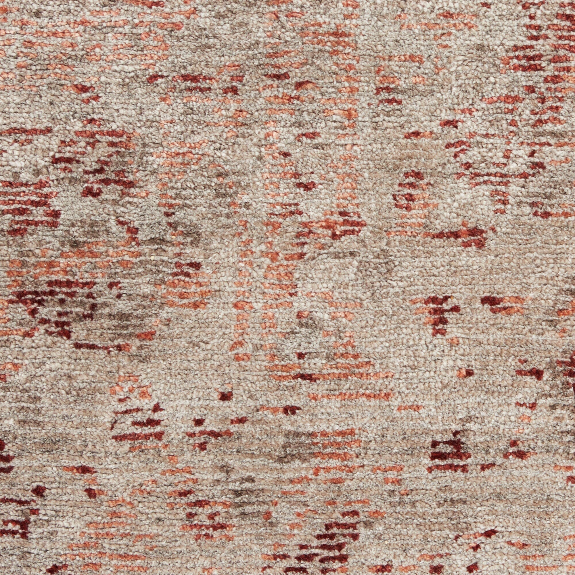 Nourison Lucent 9'9" x 13'9" Silver/Red Vintage Indoor Rug Rug Nourison