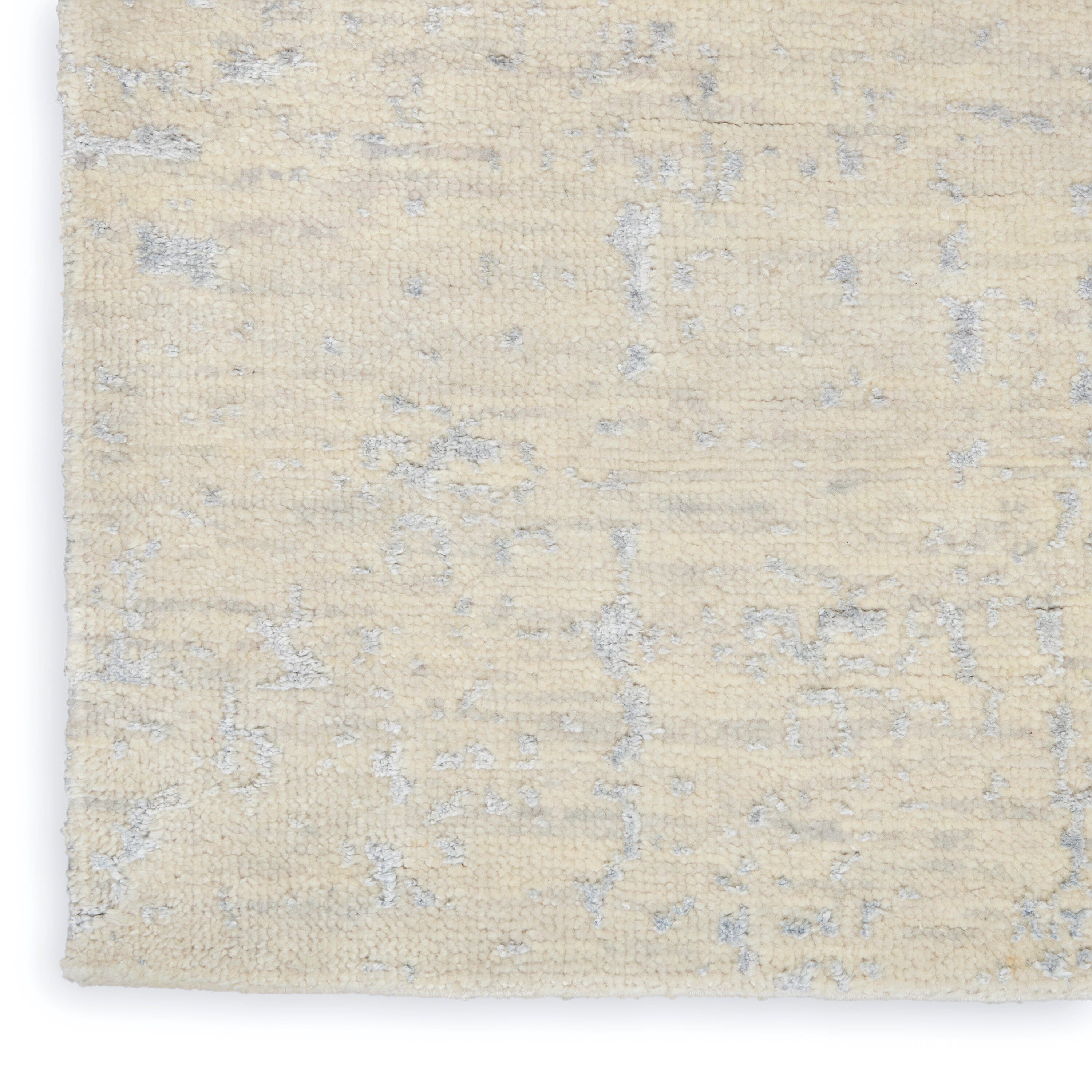 Nourison Luna 2' x 3' Ivory Silver Blue Modern Indoor Rug Rug Nourison