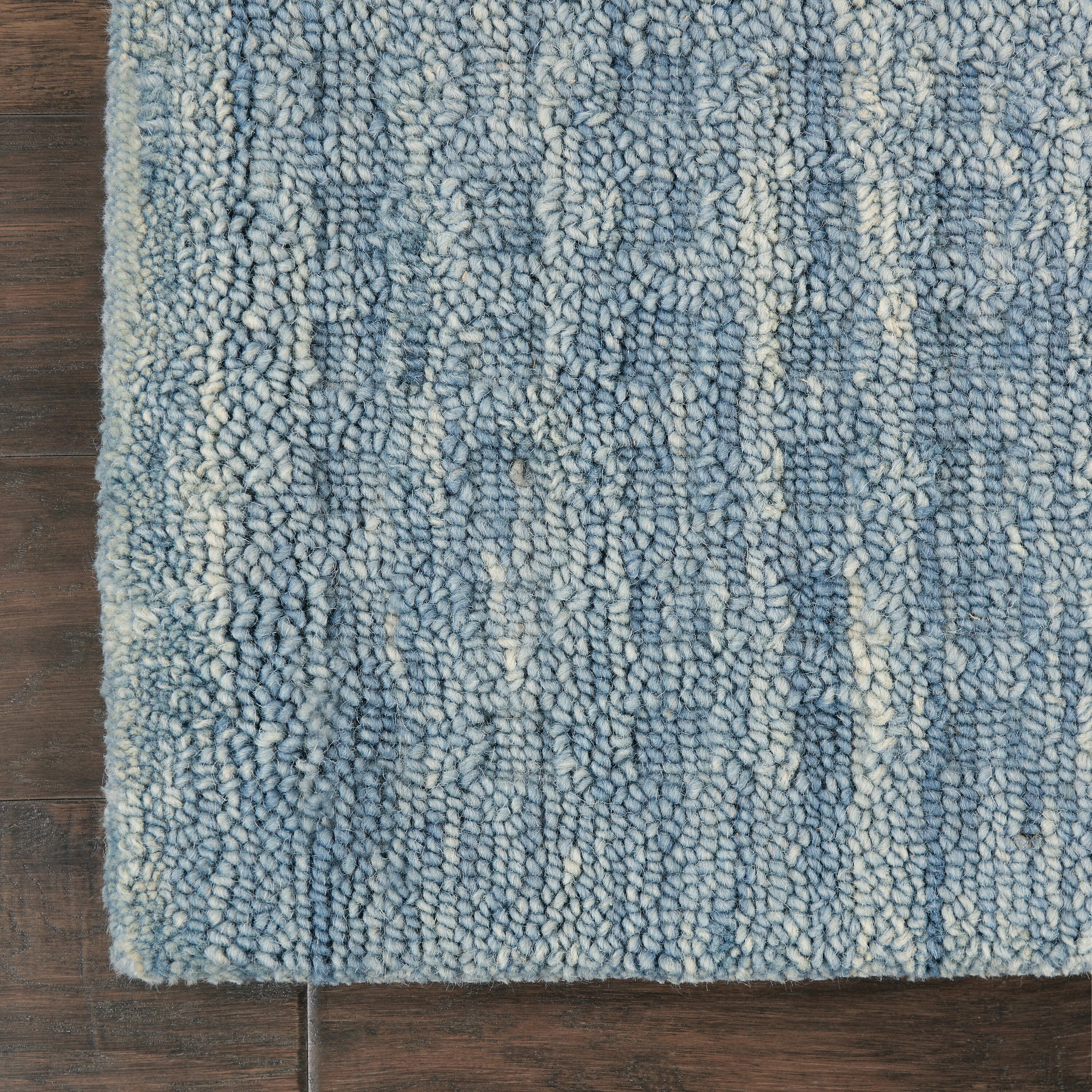 Nourison Marana 2'3" x 8' Denim Contemporary Indoor Rug Rug Nourison