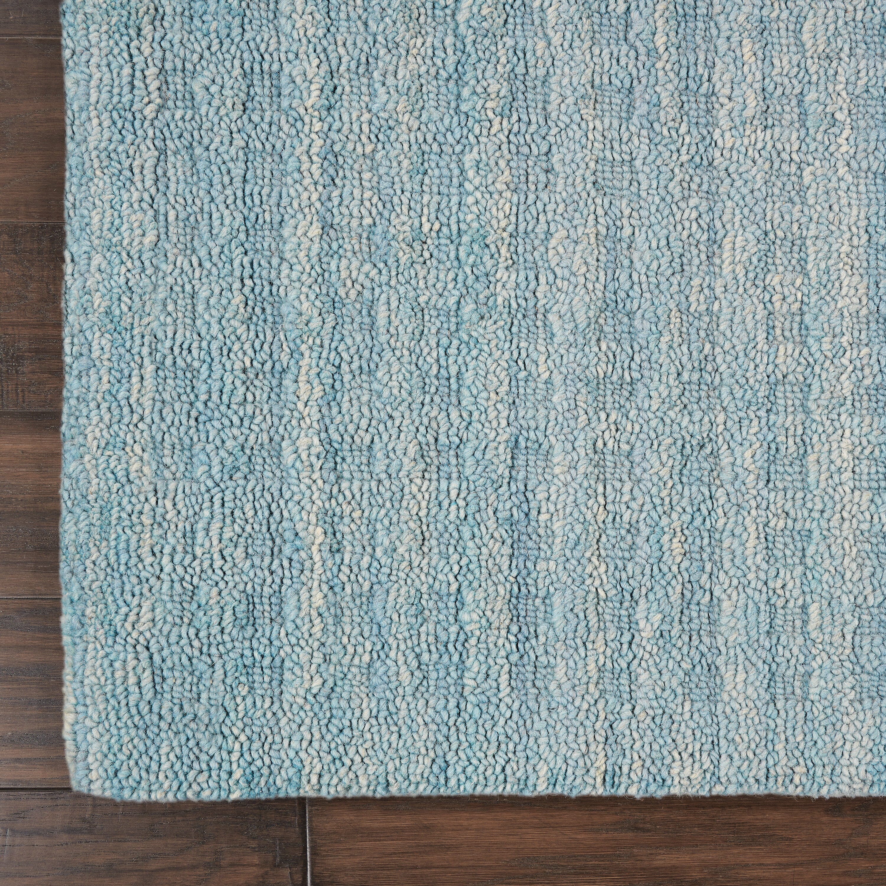 Nourison Marana 2'3" x 8' Sky Blue Contemporary Indoor Rug Rug Nourison