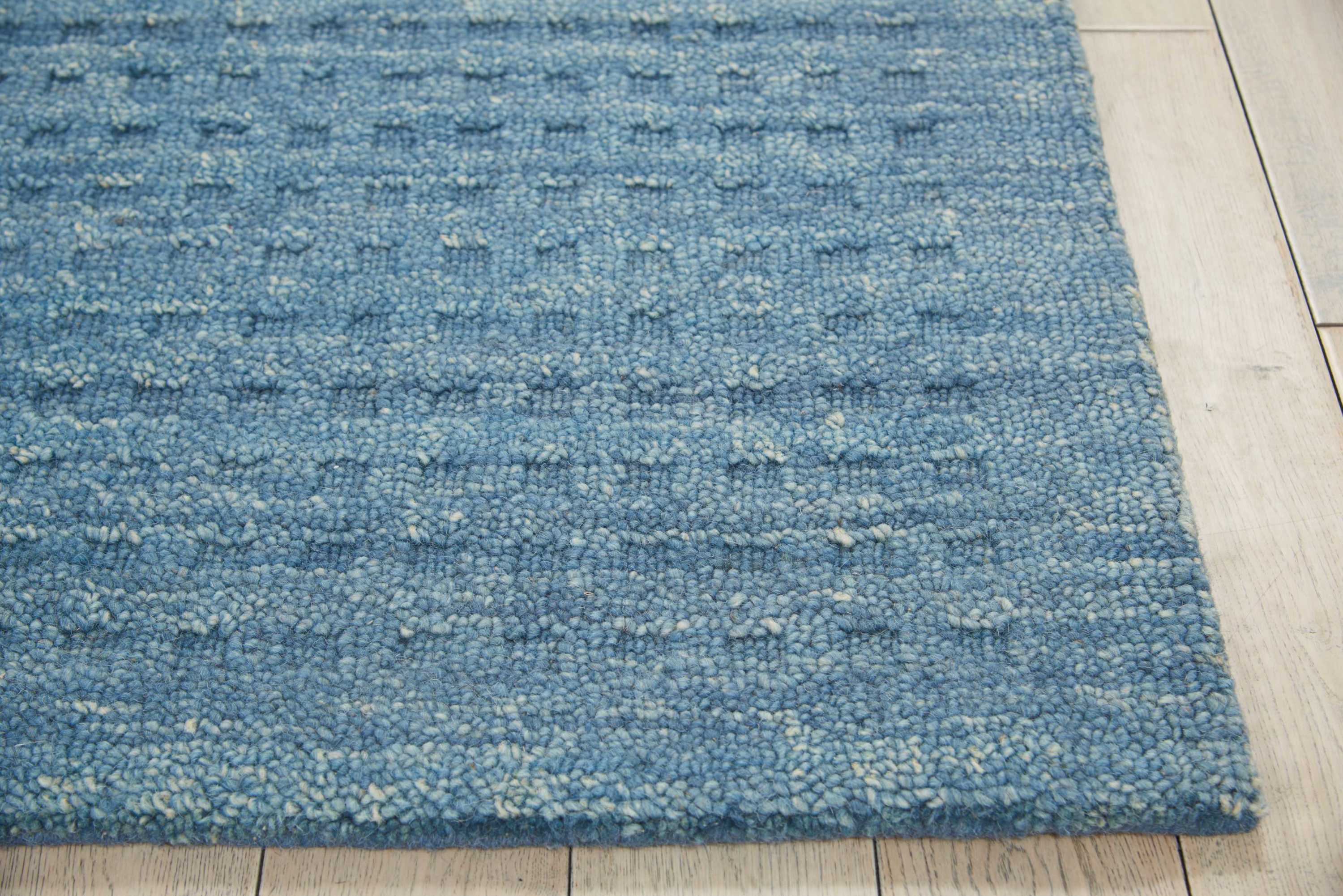 Nourison Marana 3'9" x 5'9" Denim Contemporary Indoor Rug Rug Nourison