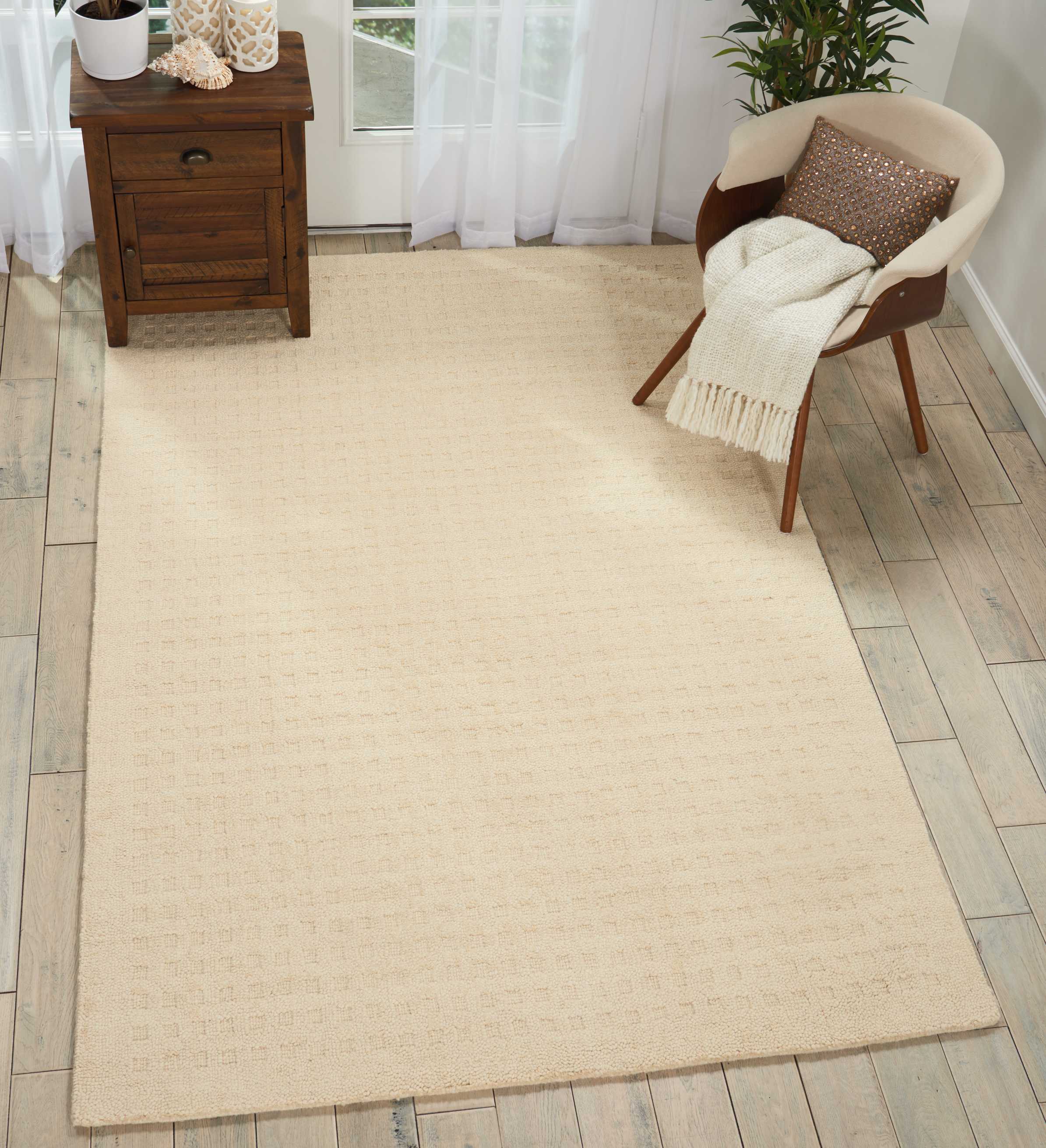 Nourison Marana 8' x 10'6" Ivory Contemporary Indoor Rug Rug Nourison