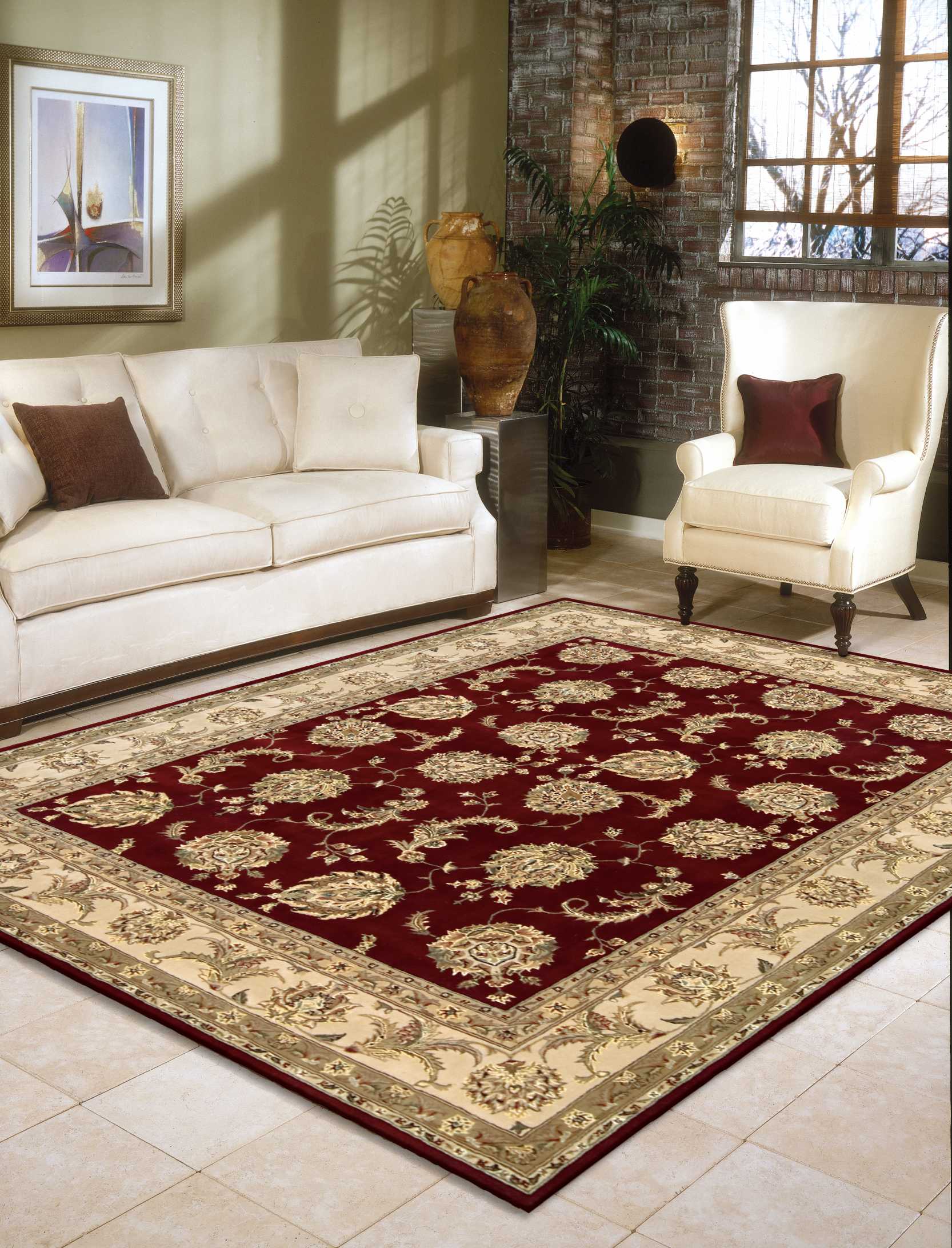 Nourison Nourison 2000 2'6" x 12' Lacquer Traditional Indoor Rug Rug Nourison