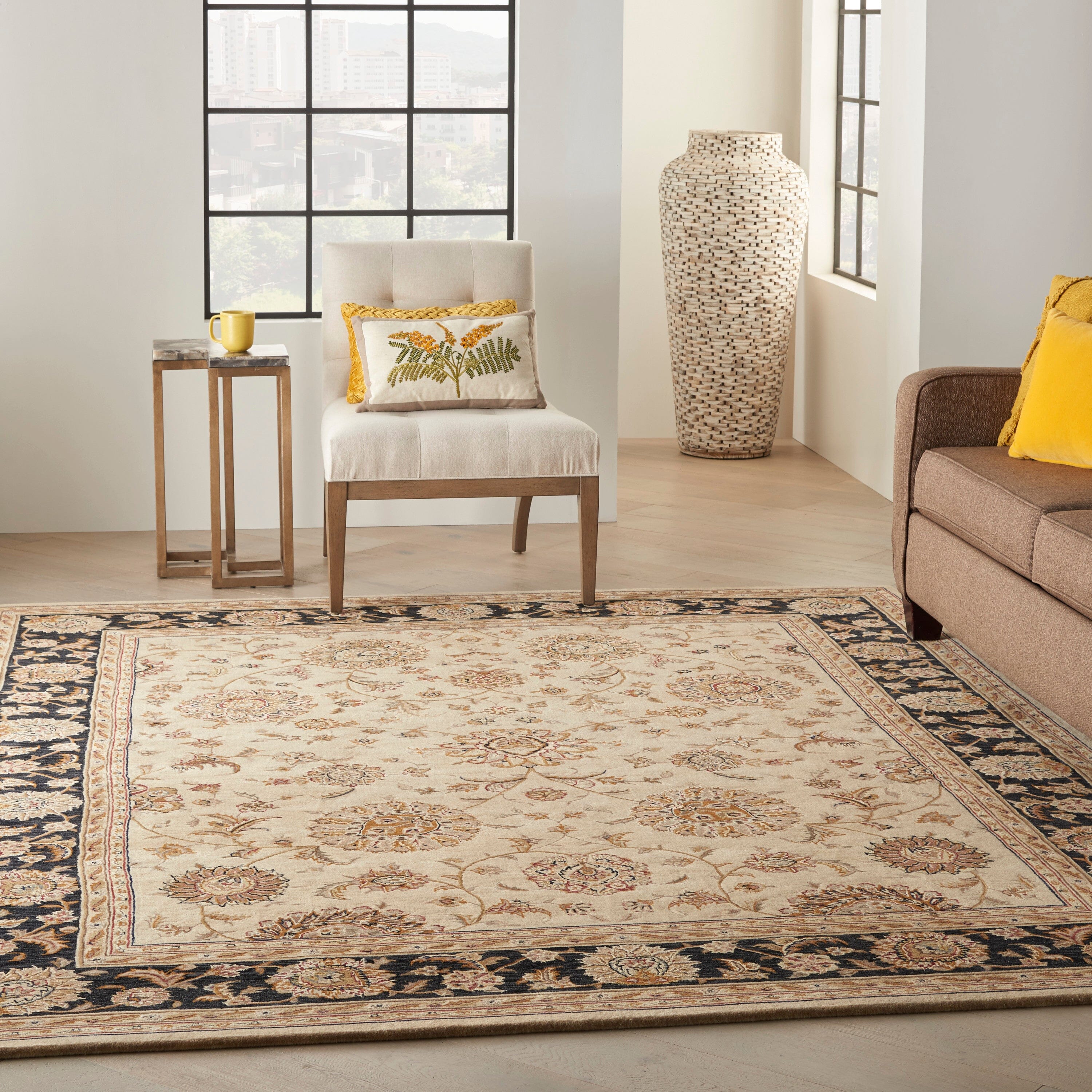 Nourison Nourison 2000 8'6" x 11'6" Beige Traditional Indoor Rug Rug Nourison