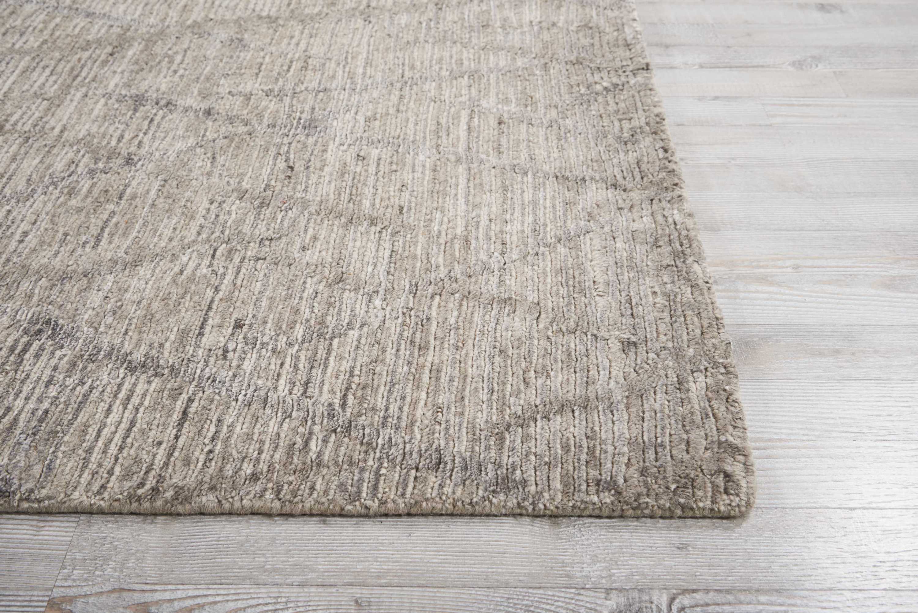 Nourison Ocean 5'6" x 7'5" Ash Modern Indoor Rug Rug Nourison