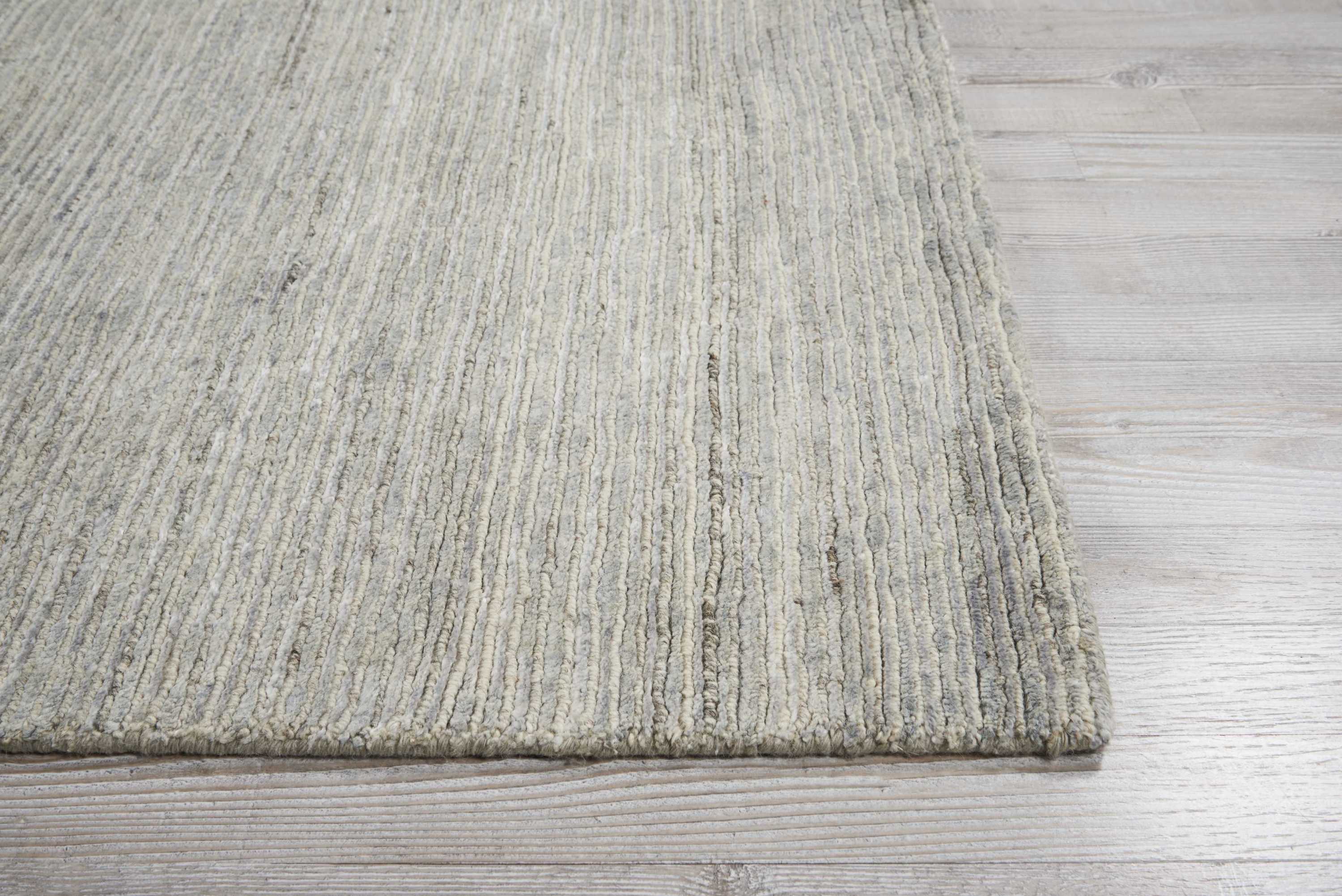 Nourison Ocean 7'9" x 9'9" Mist Modern Indoor Rug Rug Nourison