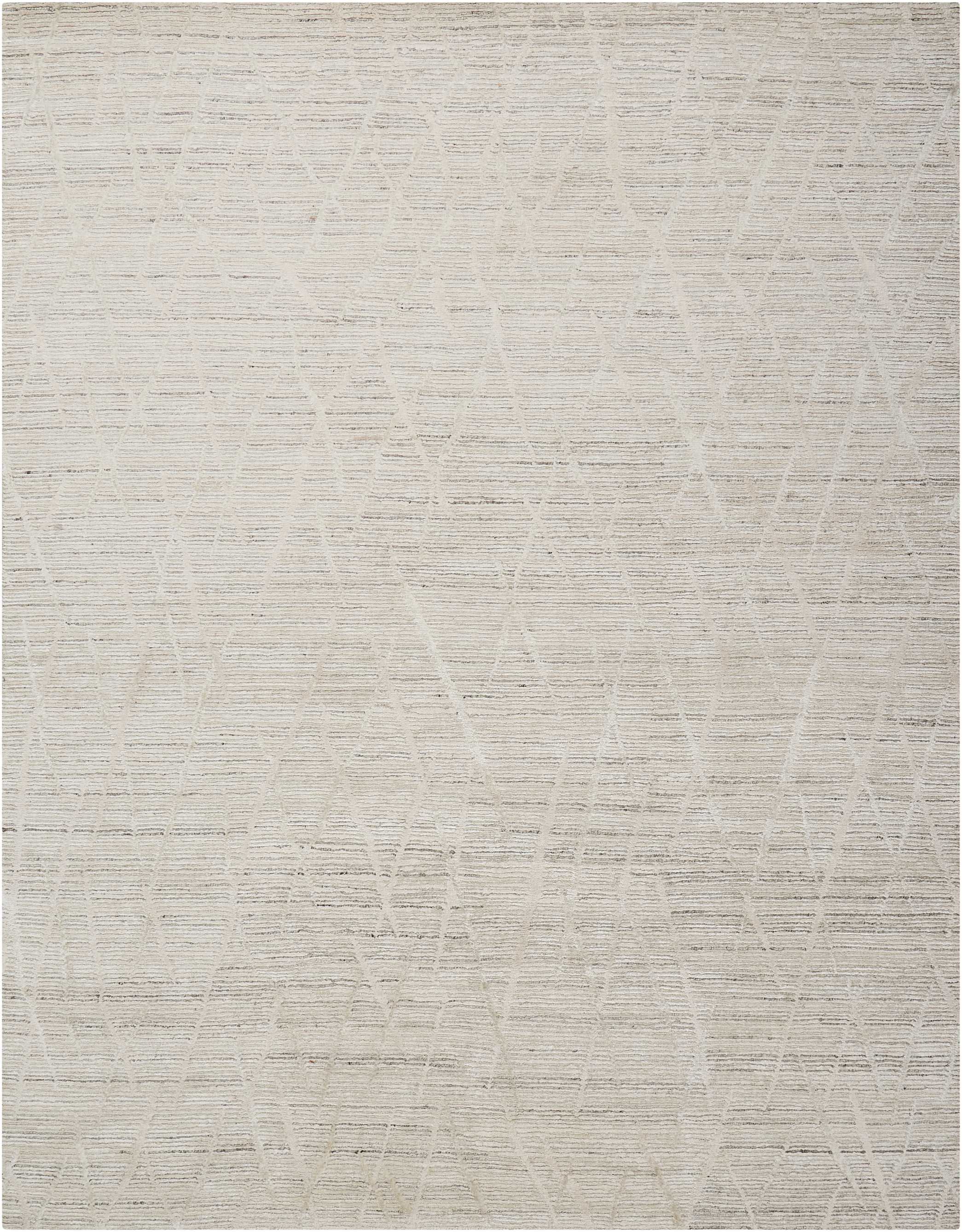 Nourison Ocean 8'6" x 11'6" Pearl Modern Indoor Rug Rug Nourison