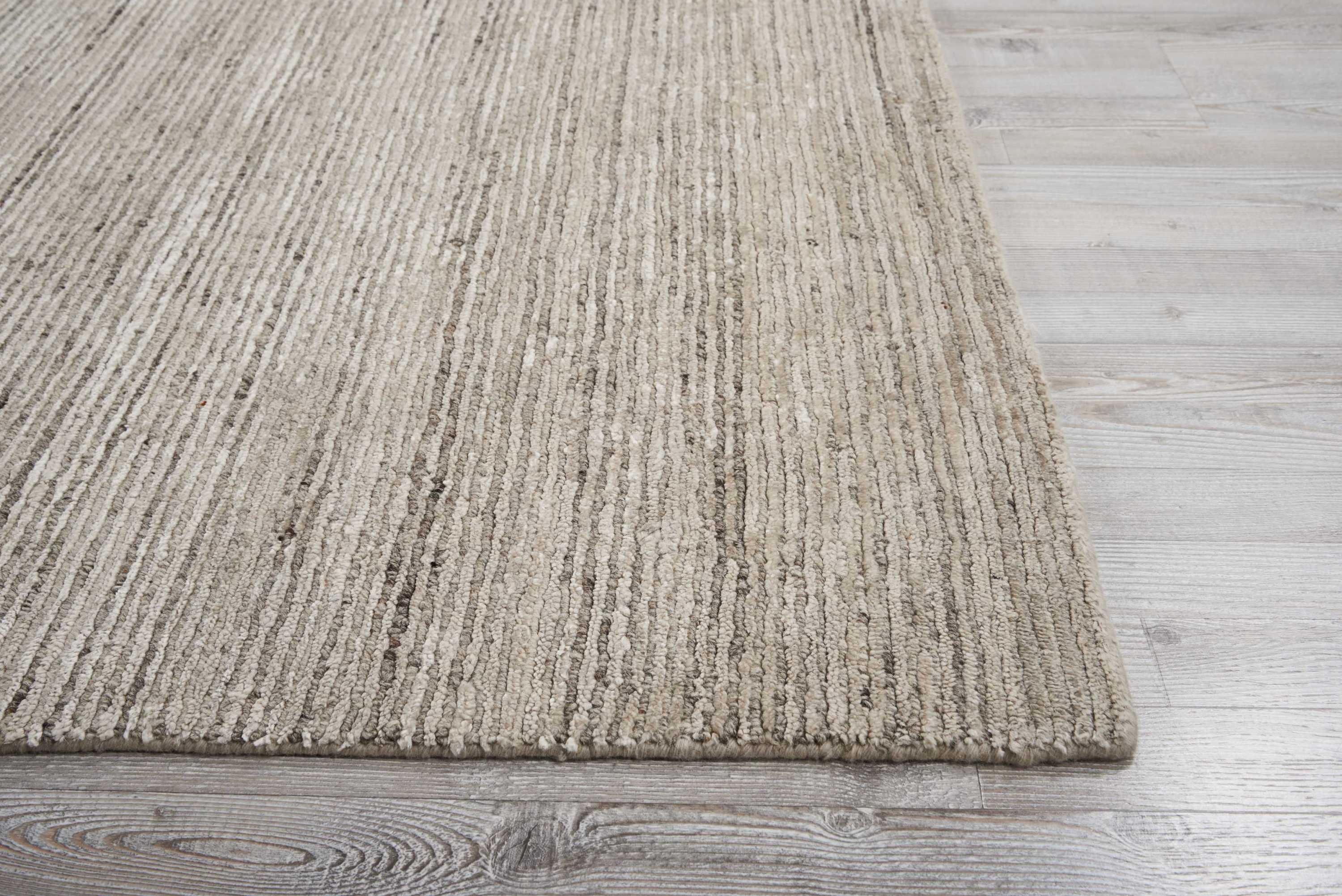 Nourison Ocean 8'6" x 11'6" Sand Modern Indoor Rug Rug Nourison