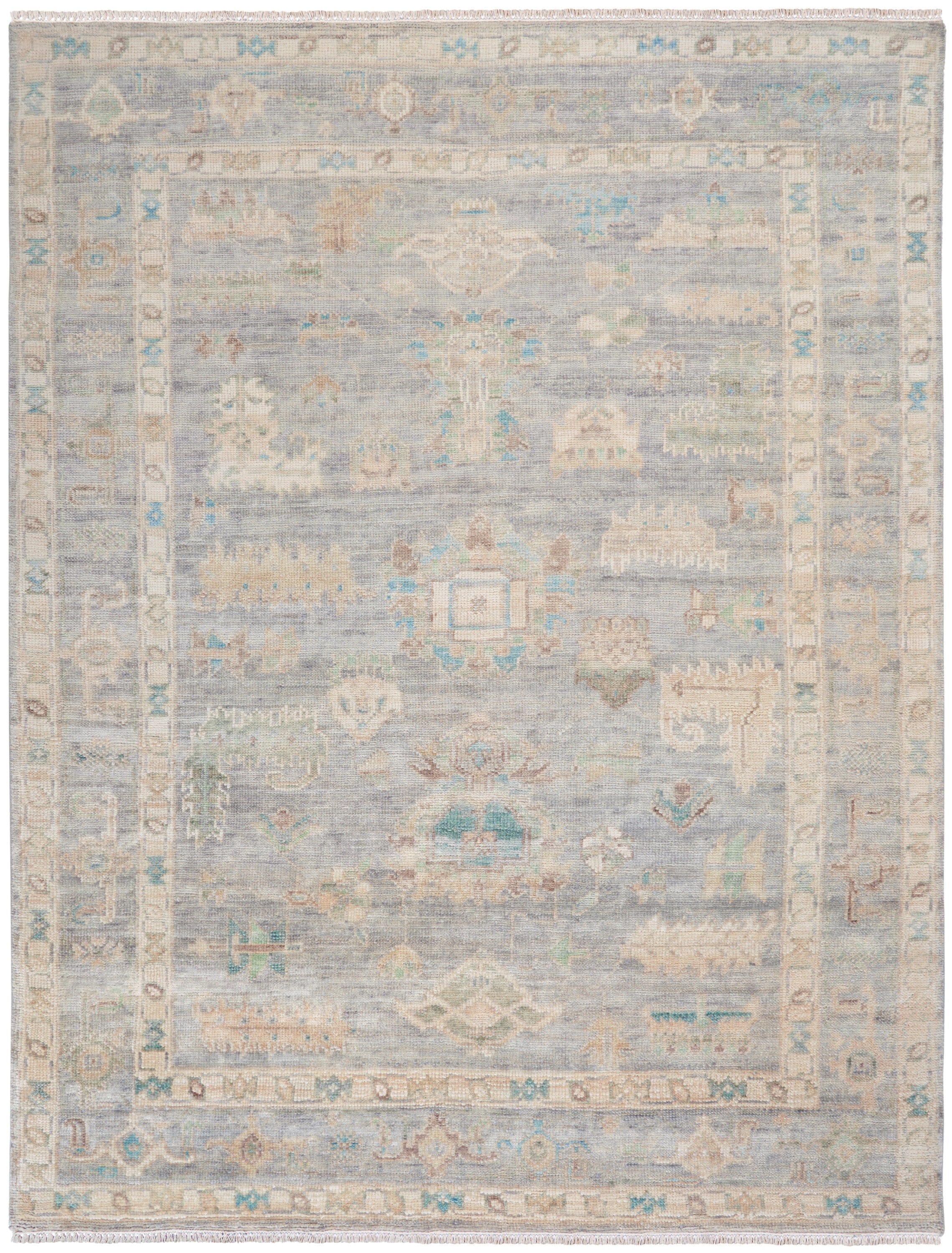 Nourison Odessa 10' x 14' Grey Multicolor Vintage Indoor Rug Rug Nourison