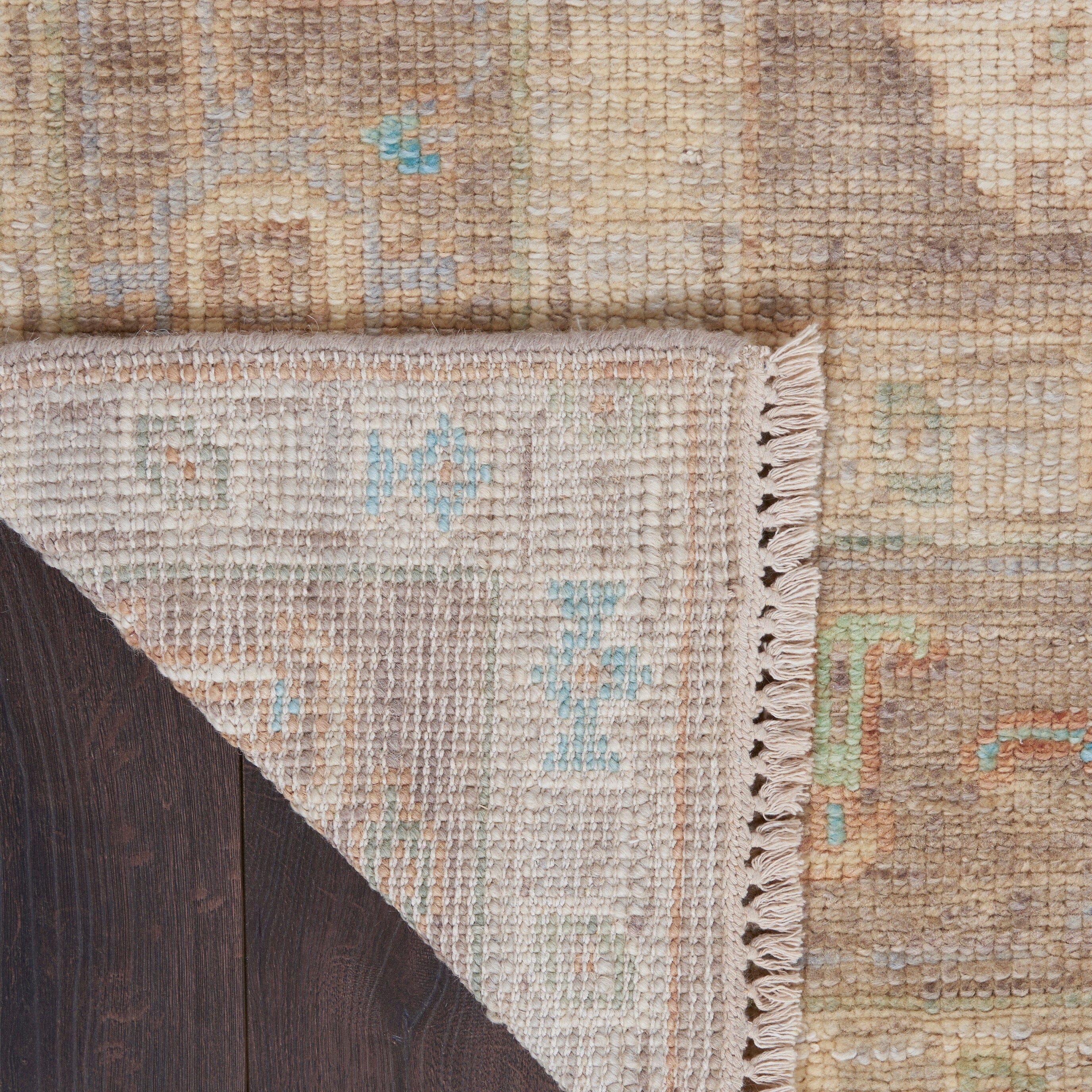 Nourison Odessa 8'6" x 11'6" Ivory Mocha Vintage Indoor Rug Rug Nourison