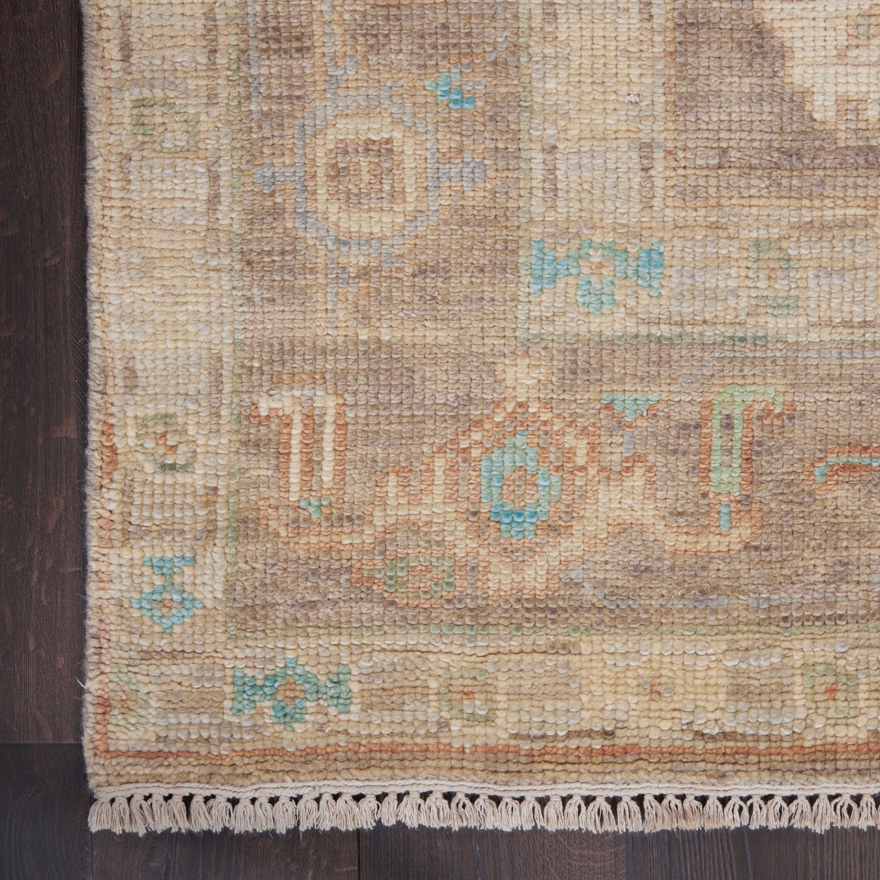Nourison Odessa 8'6" x 11'6" Ivory Mocha Vintage Indoor Rug Rug Nourison
