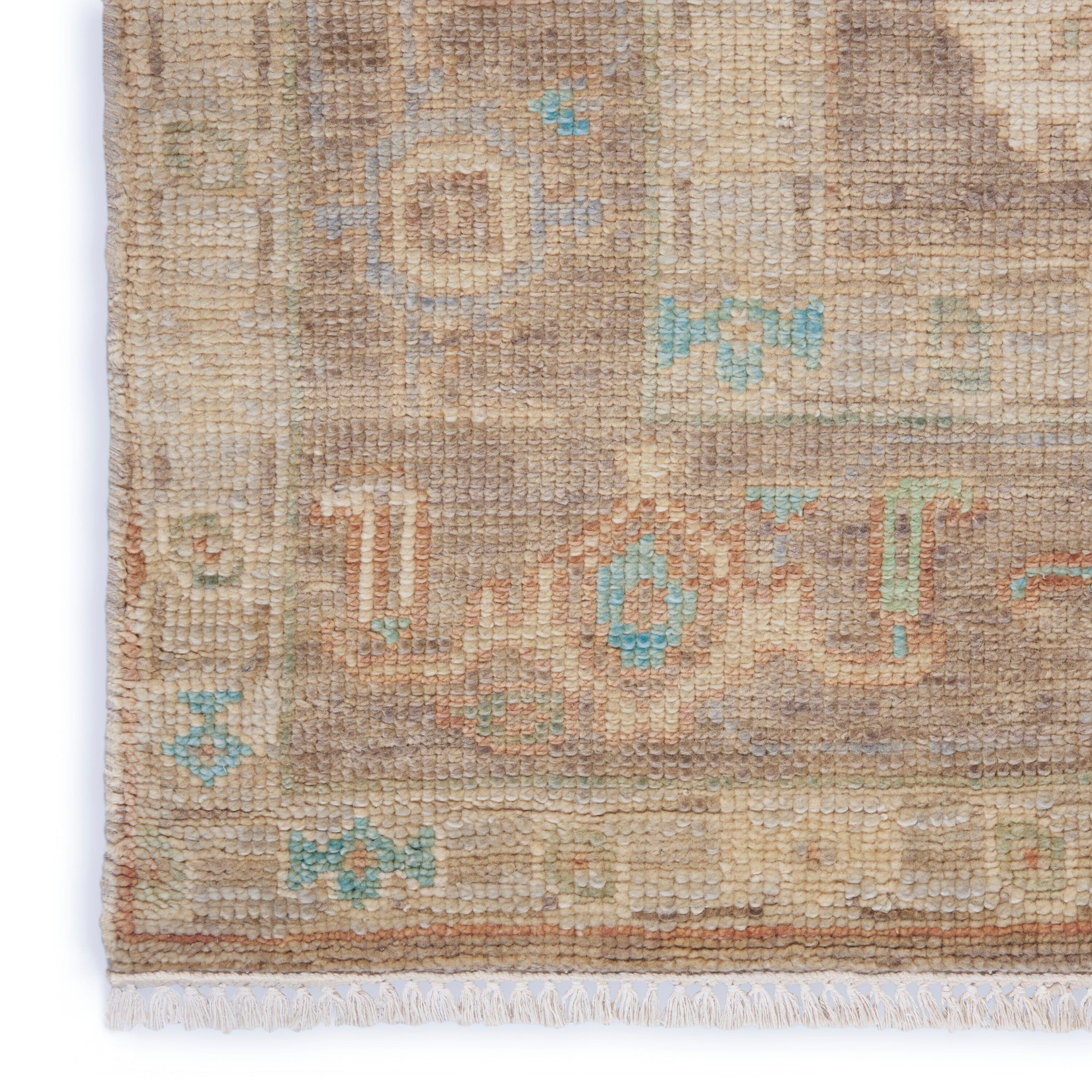 Nourison Odessa 8'6" x 11'6" Ivory Mocha Vintage Indoor Rug Rug Nourison