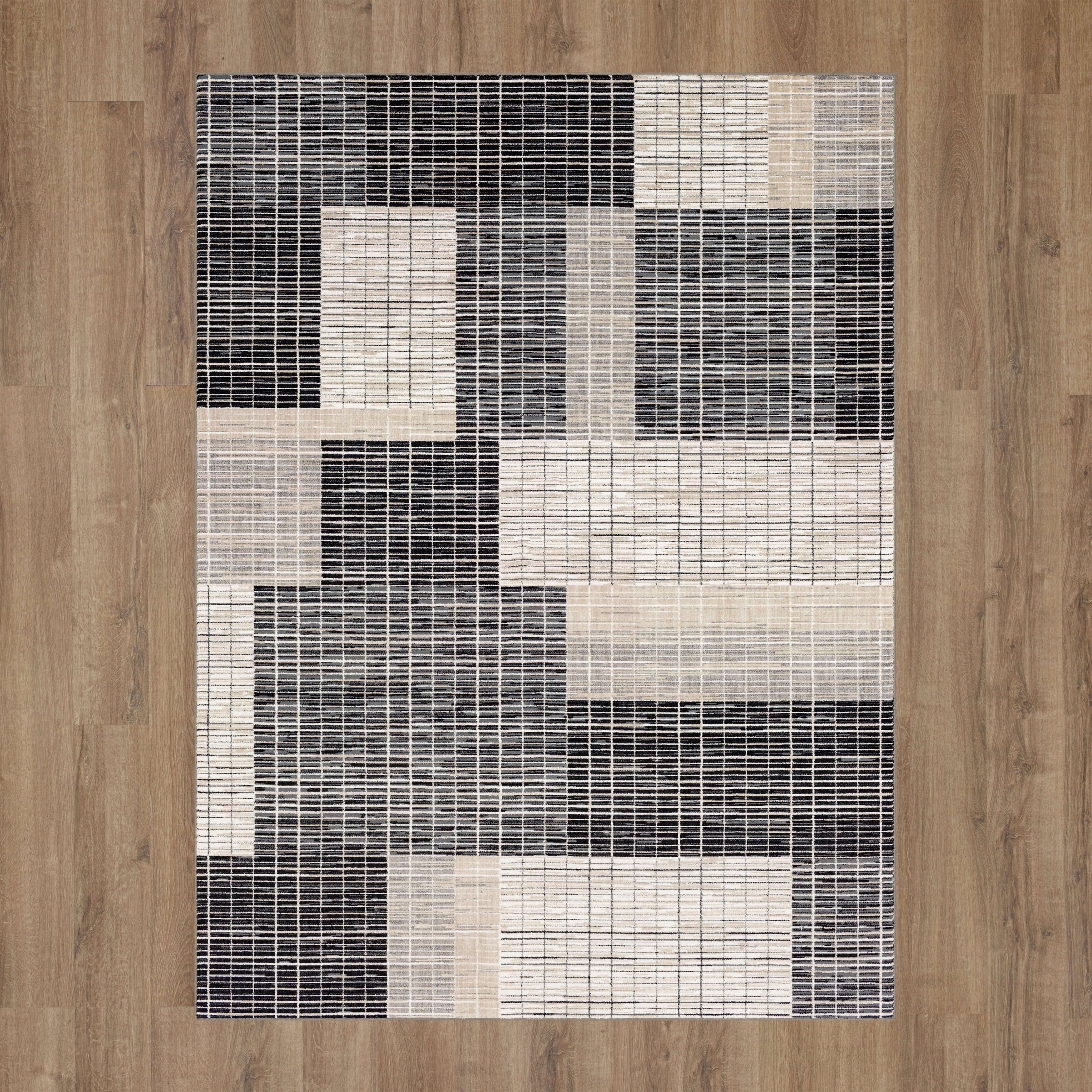 Resolute Frost Grey 5' 3" X 7' 10" Karastan Rugs