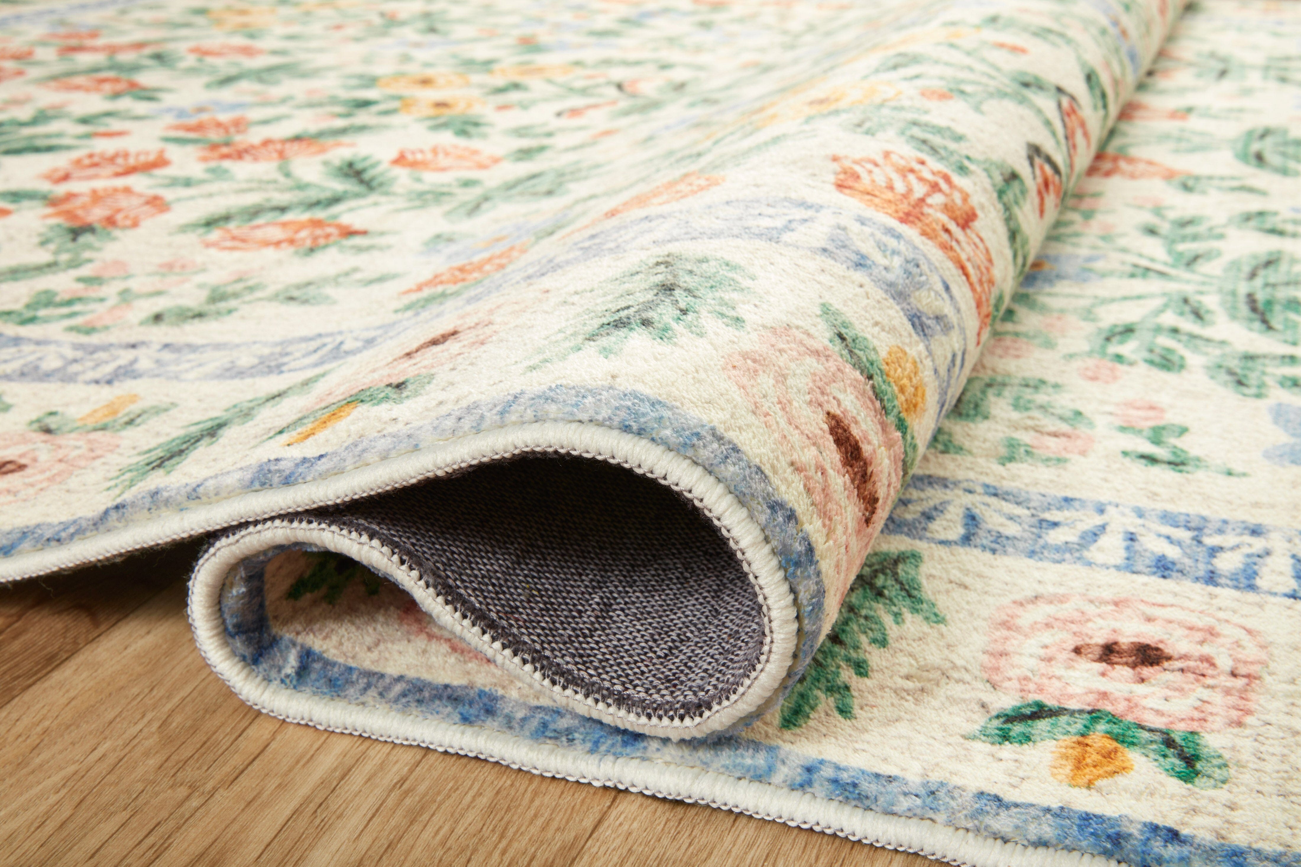 Rifle Paper Co. x Loloi Eden Rug | Mughal Garden Cream | Huck & Peck