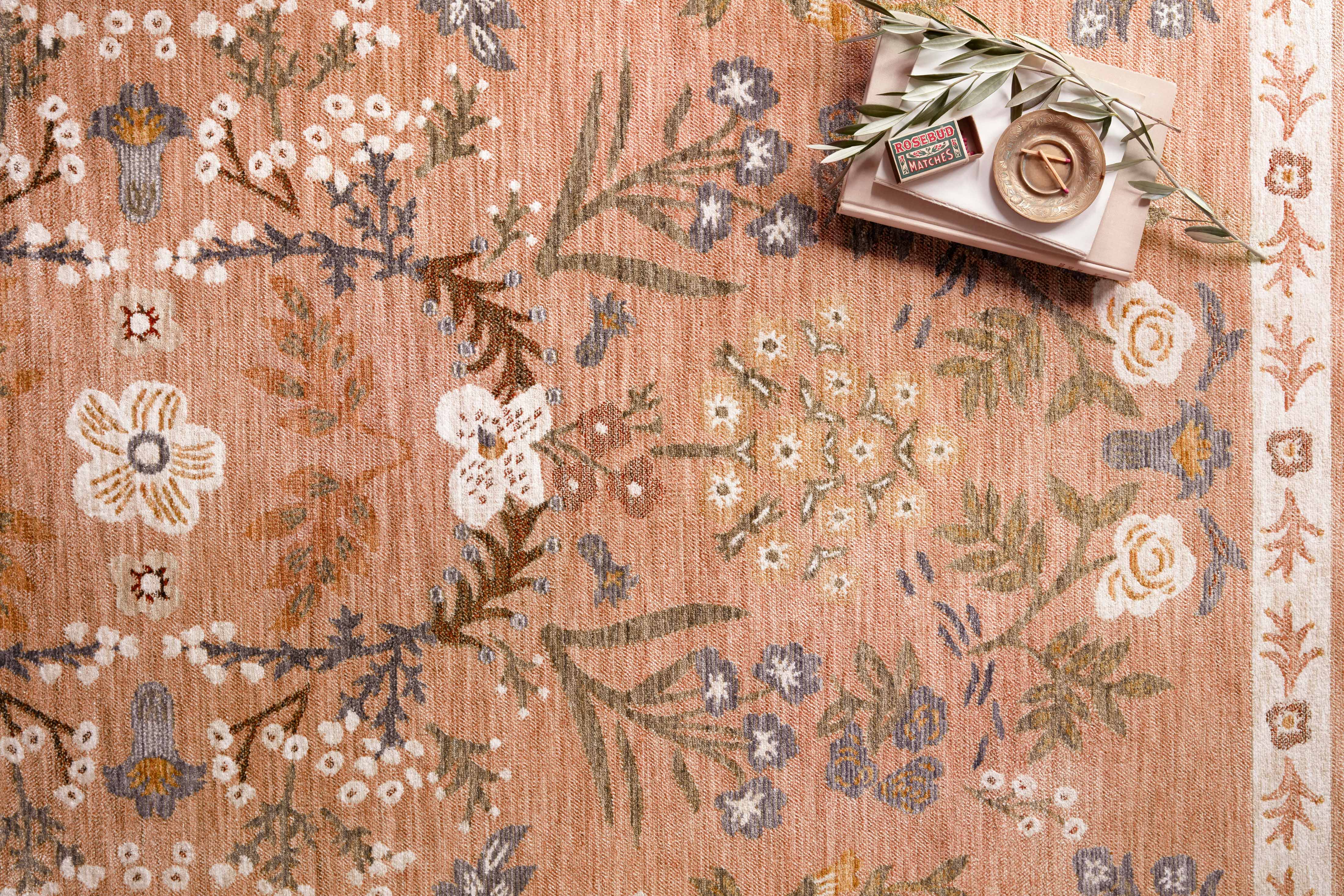 Rifle Paper Co. x Loloi Kismet Rug | Arabesque Camel | Huck & Peck