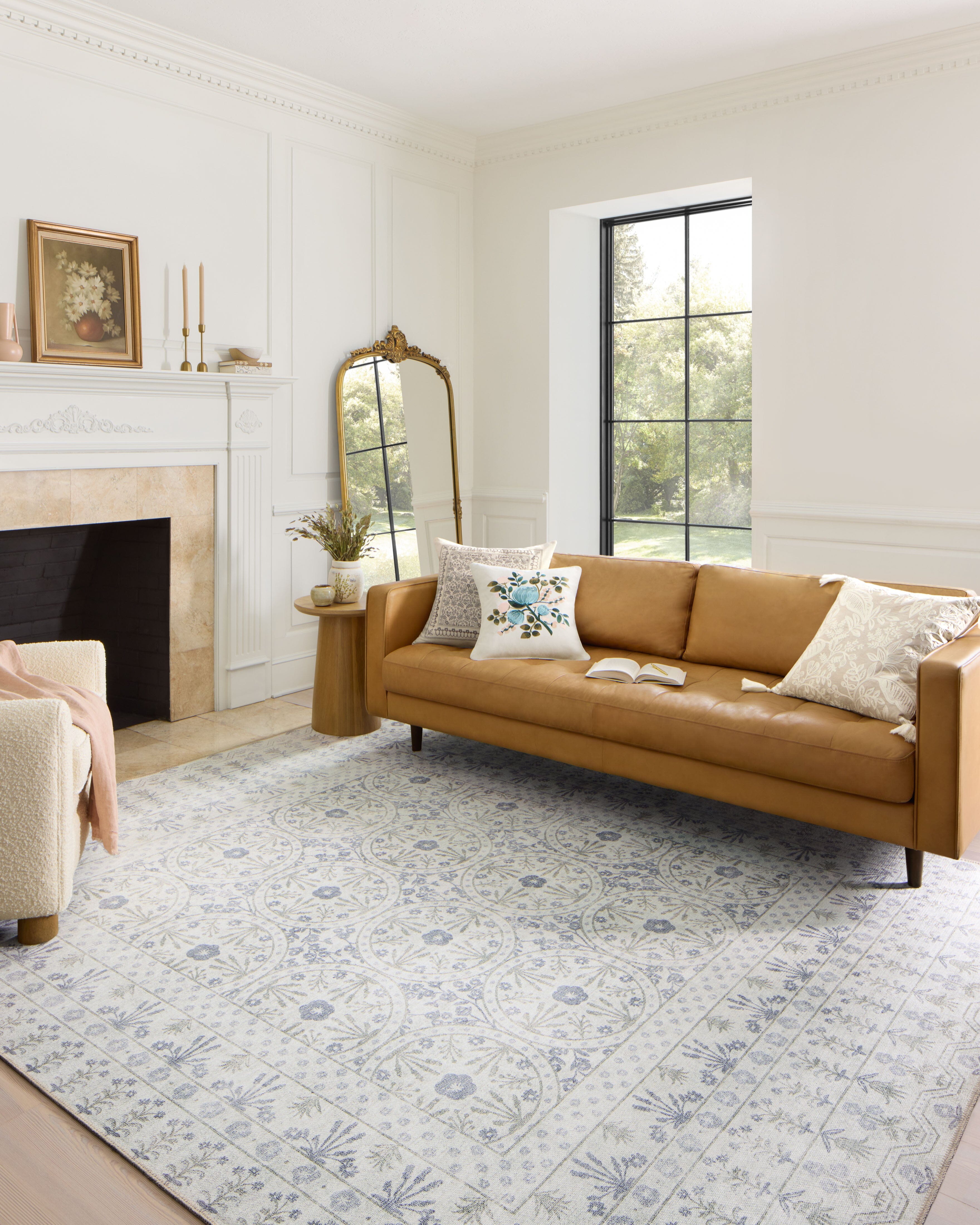 Rifle Paper Co. x Loloi Maison Rug | Rosette Ivory | Huck & Peck