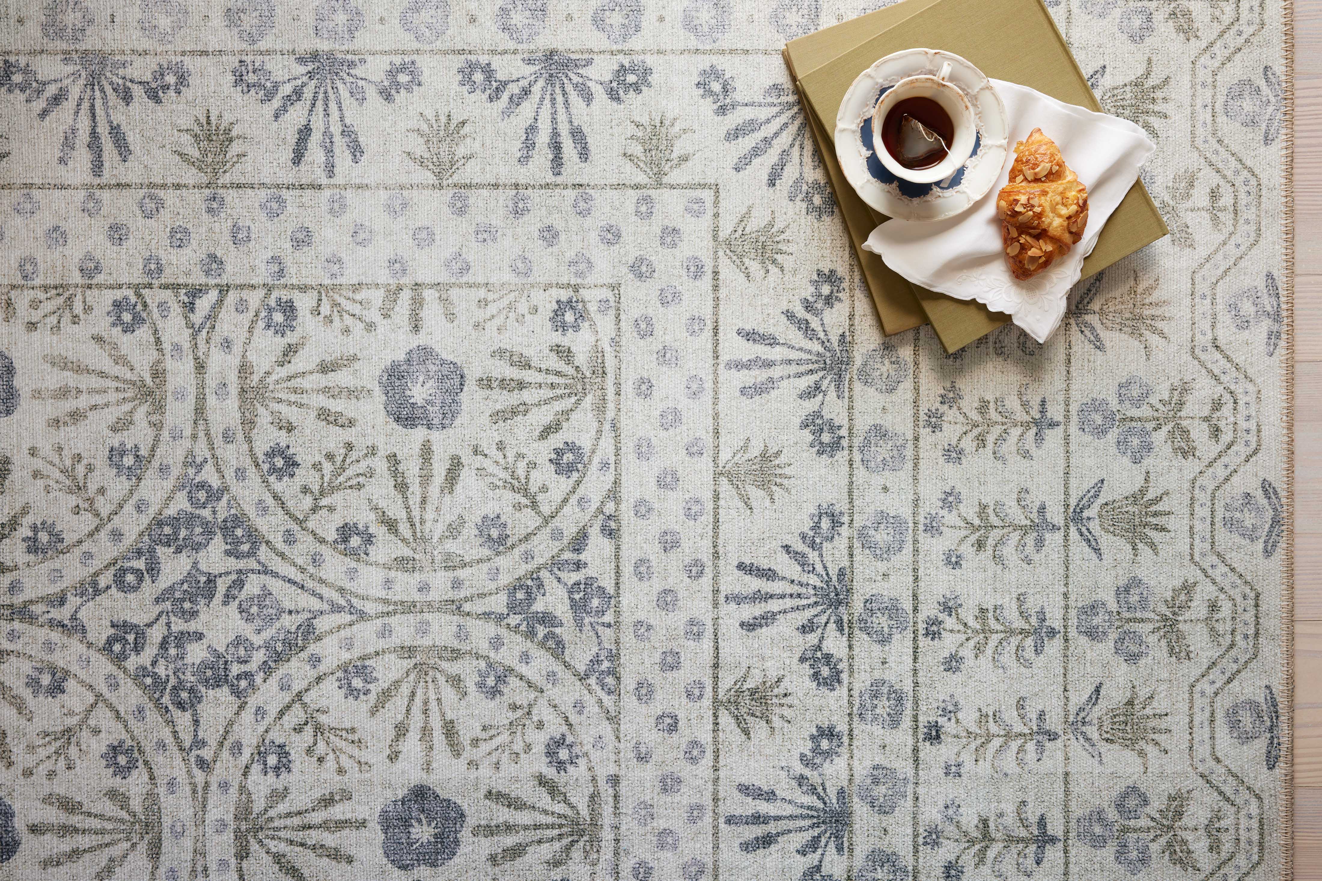 Rifle Paper Co. x Loloi Maison Rug | Rosette Ivory | Huck & Peck