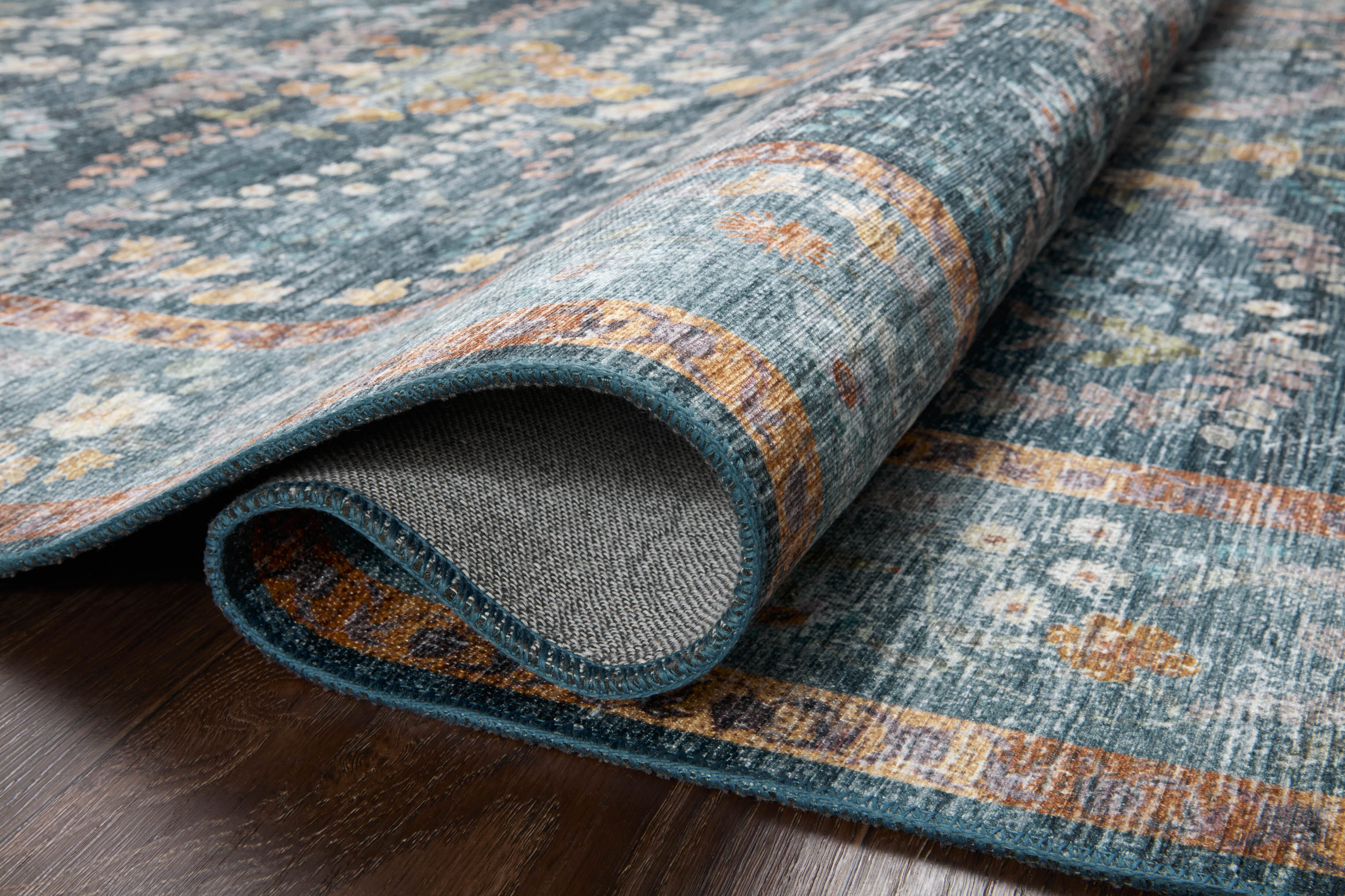 Rifle Paper Co. x Loloi Palais Kensington Rug | Navy | Huck & Peck