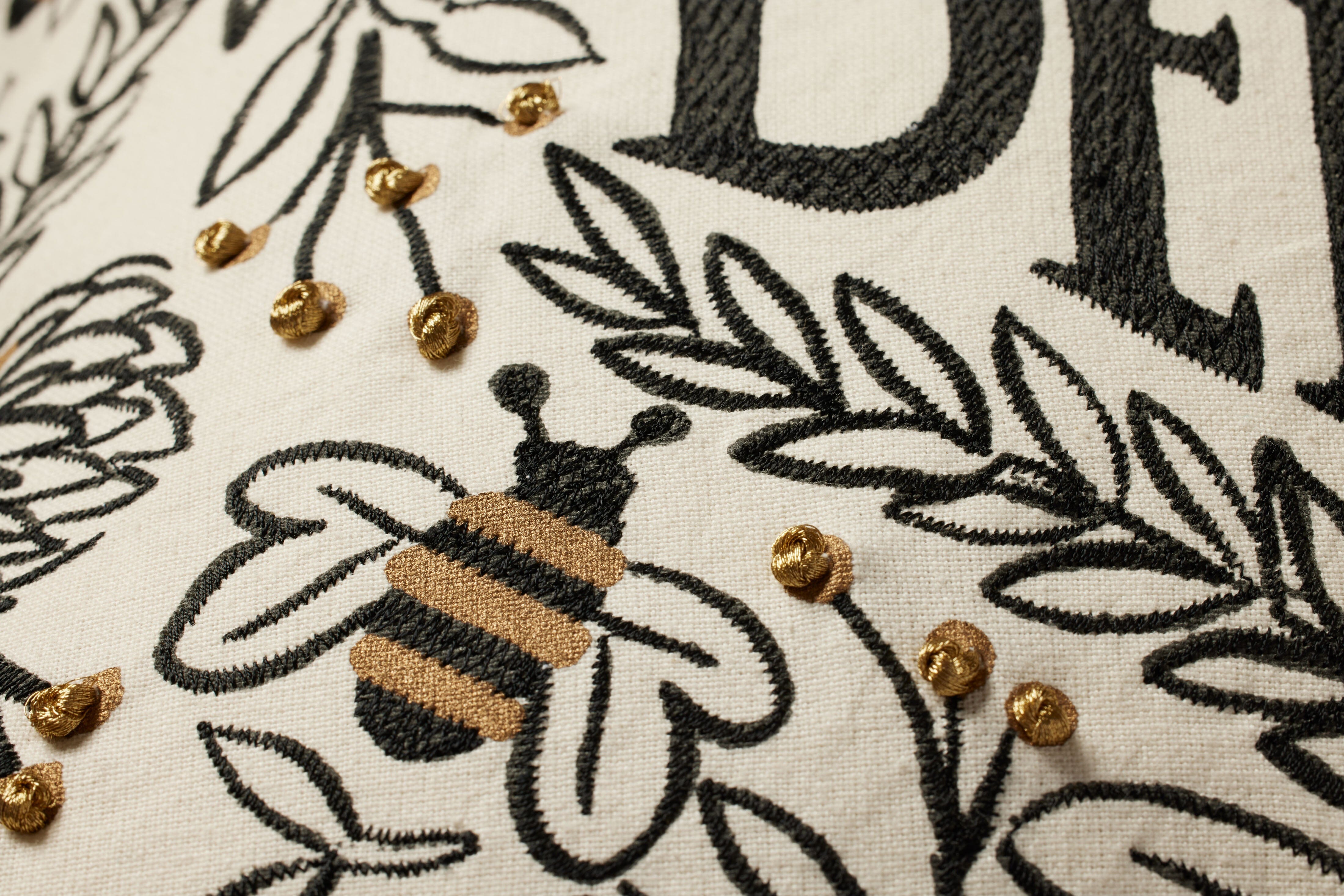 Rifle Paper Co. Bee's Knees Pillow - Thumbnail 4