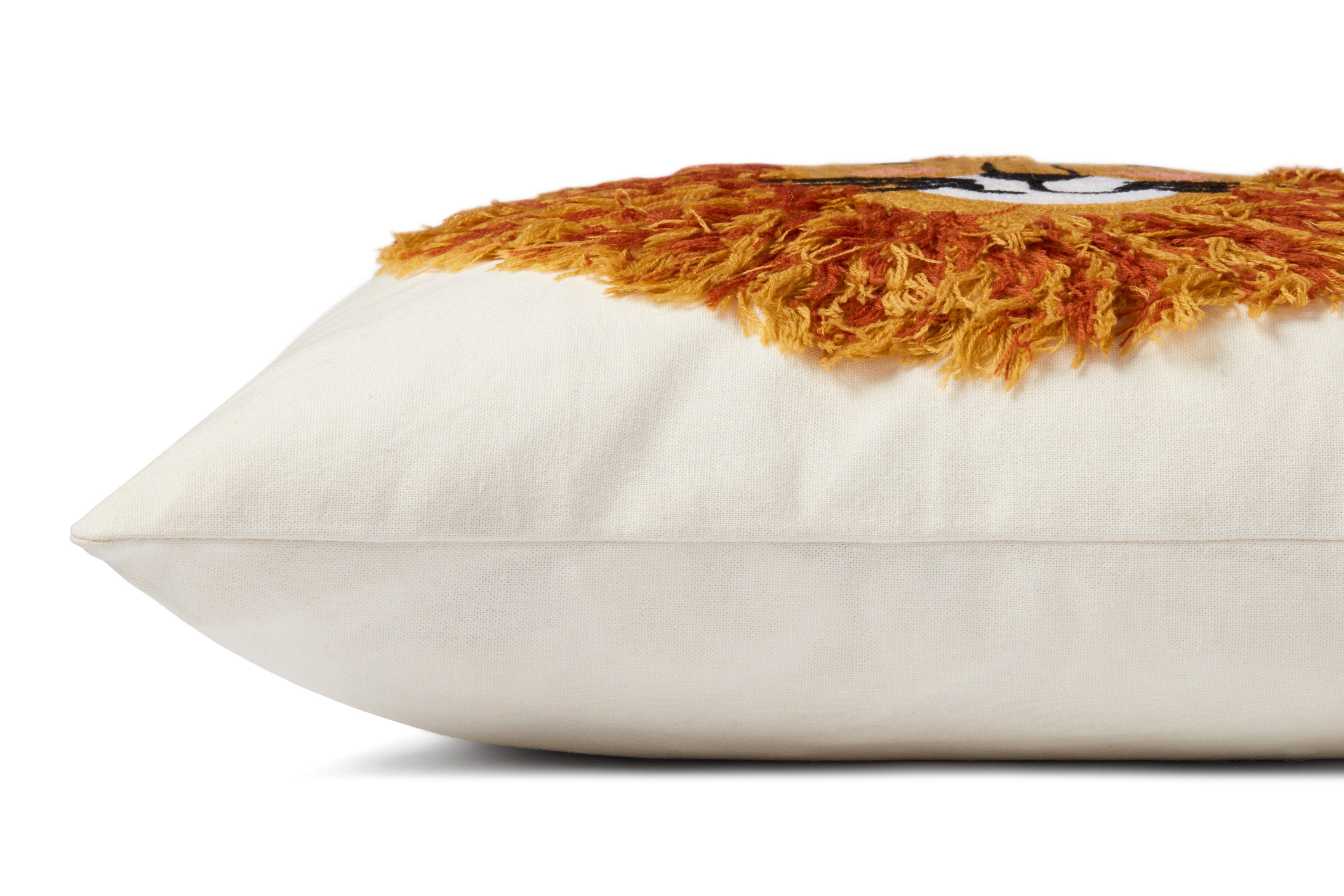 Rifle Paper Co. Leo Lion Embroidered Pillow - Thumbnail 3