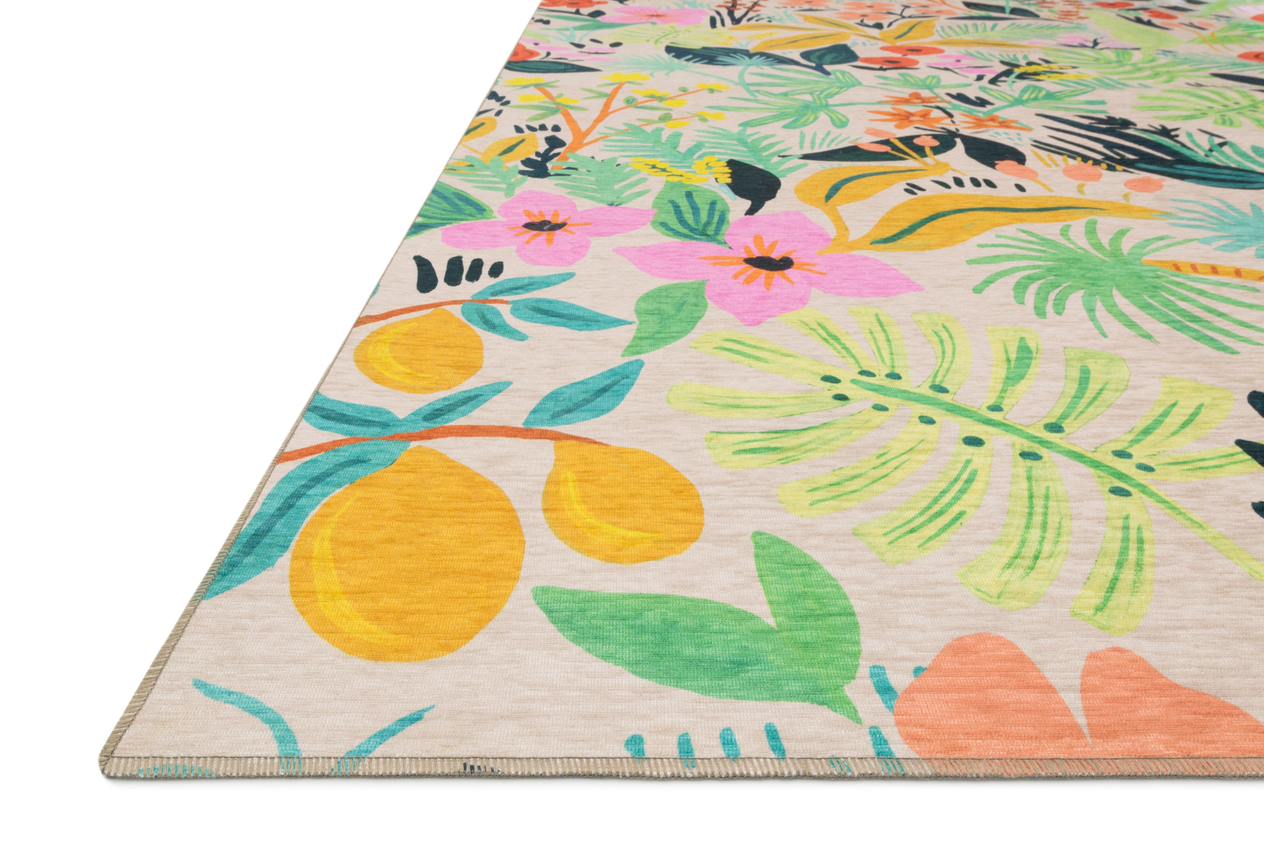Rifle Paper Co. x Loloi Veranda Rug | Terracotta Cream | Huck & Peck