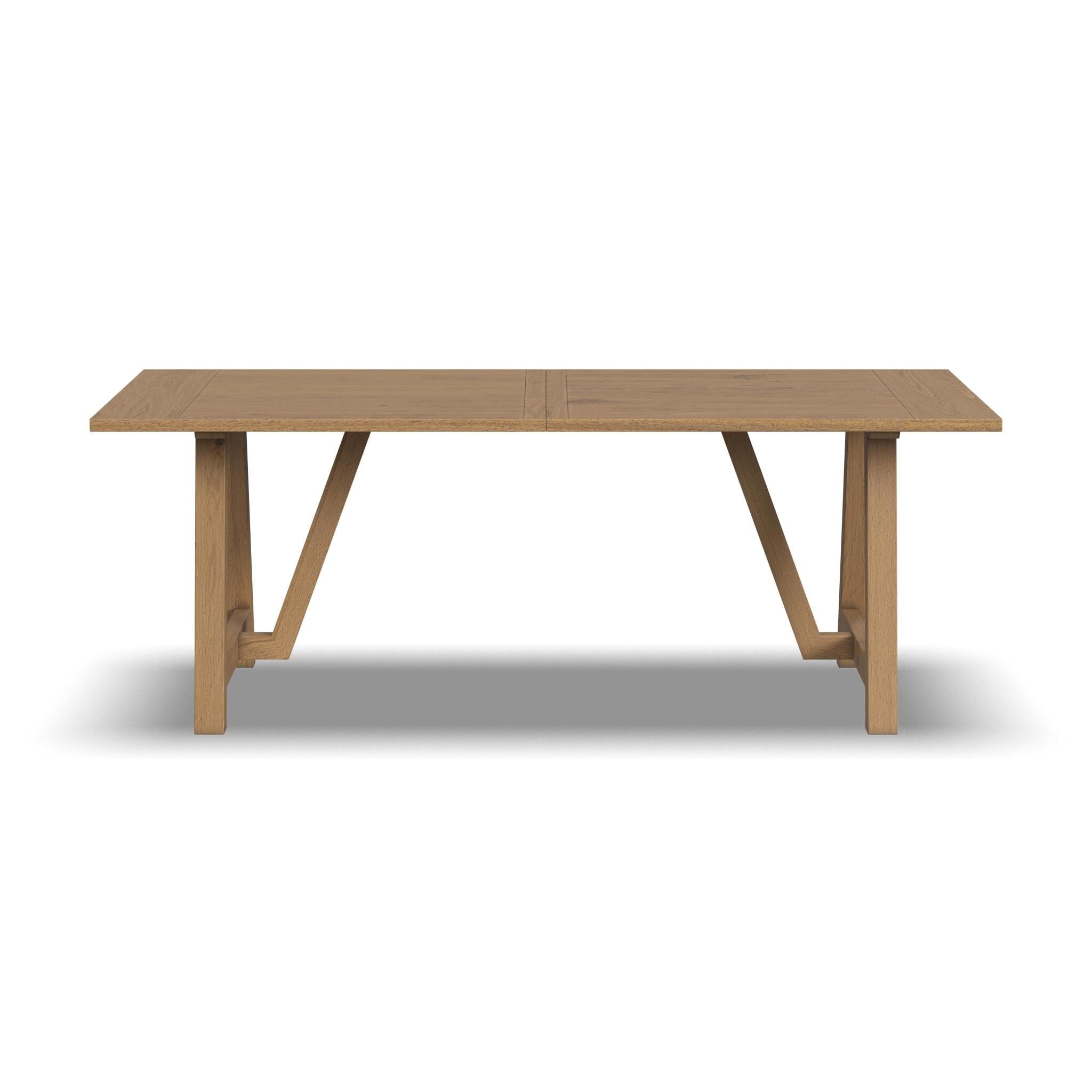 Rustic Farmhouse Dining Table By Trestle Dining Table Trestle