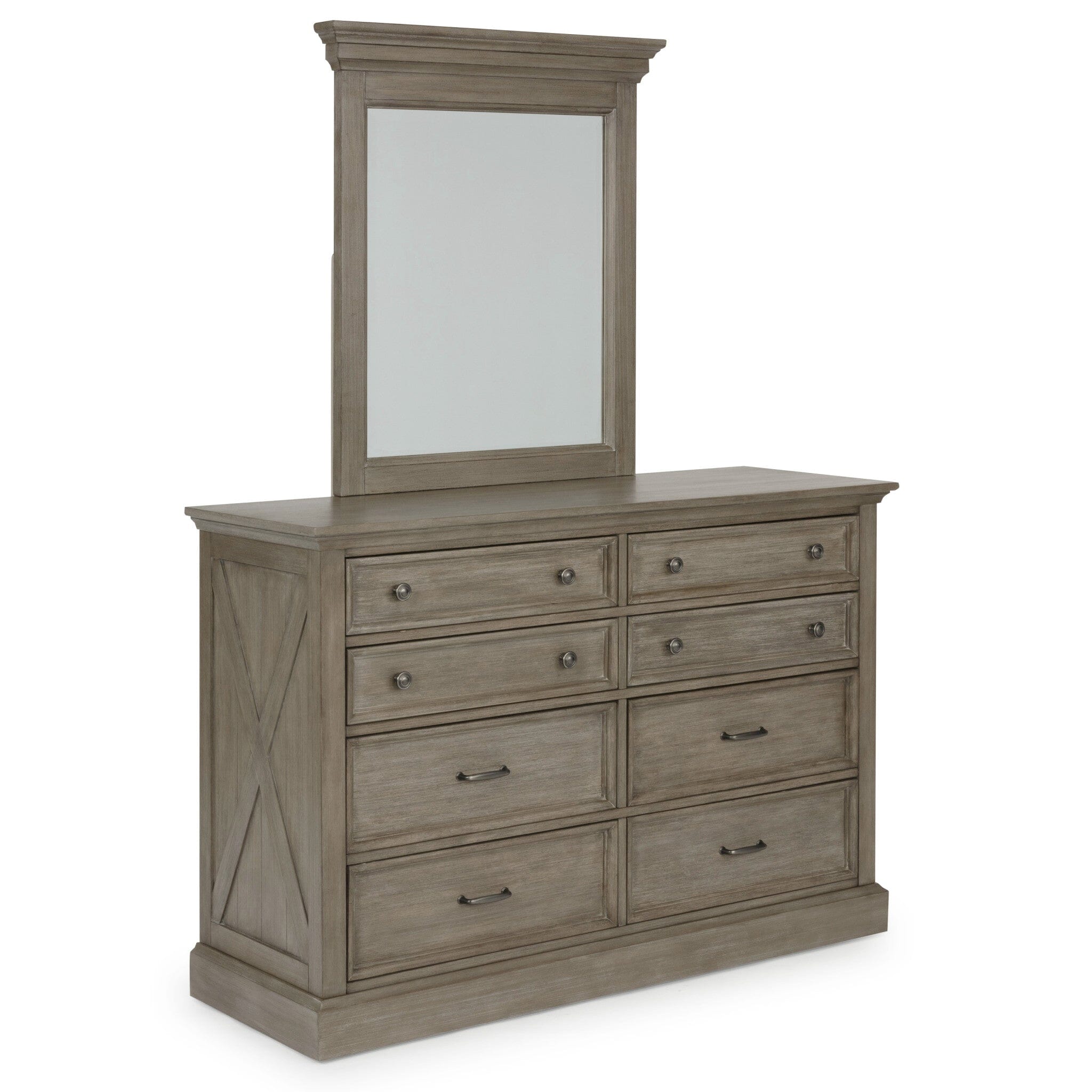 Rustic Farmhouse Dresser with Mirror By Mountain Lodge Dresser Mountain Lodge
