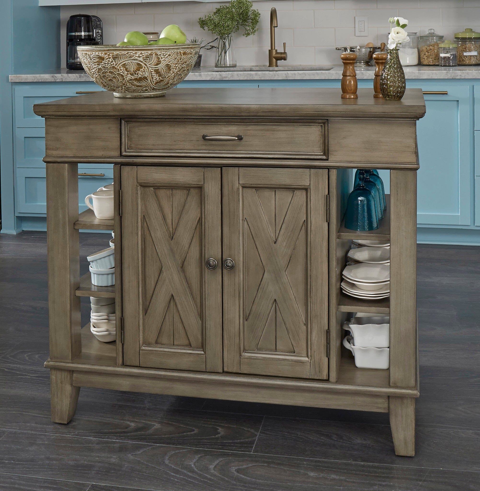 Rustic Farmhouse Kitchen Island By Mountain Lodge Kitchen Island Mountain Lodge